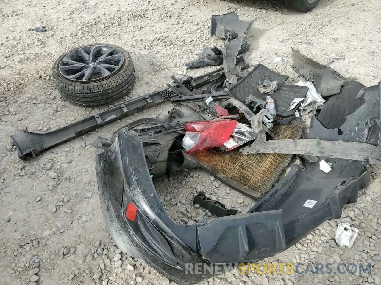 12 fotografías del automóvil dañado 19XFC2F81ME201445 HONDA CIVIC 2021