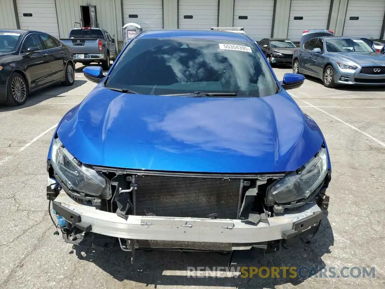 5 fotografías del automóvil dañado 19XFC2F84ME002079 HONDA CIVIC 2021