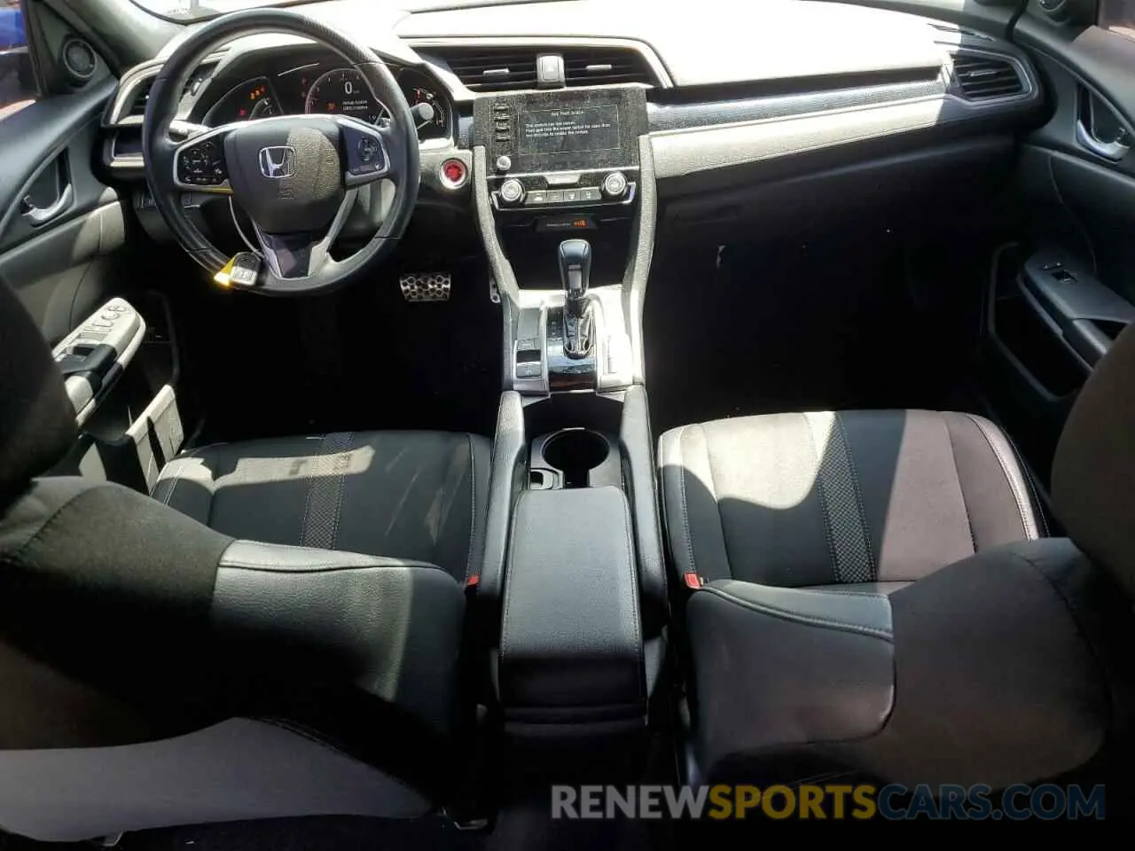 8 fotografías del automóvil dañado 19XFC2F84ME002079 HONDA CIVIC 2021