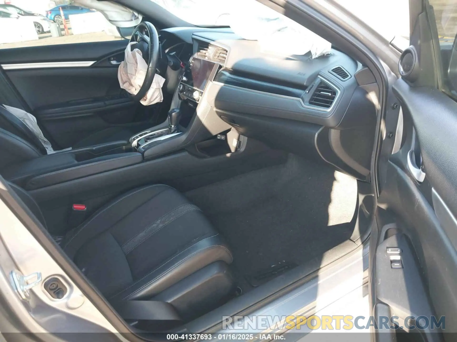 5 fotografías del automóvil dañado 19XFC2F84ME002311 HONDA CIVIC 2021