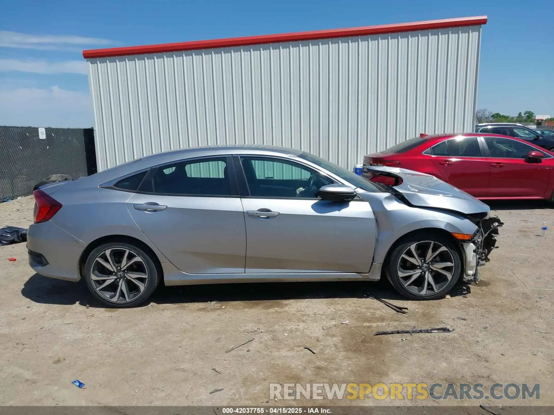 14 fotografías del automóvil dañado 19XFC2F86ME003153 HONDA CIVIC 2021
