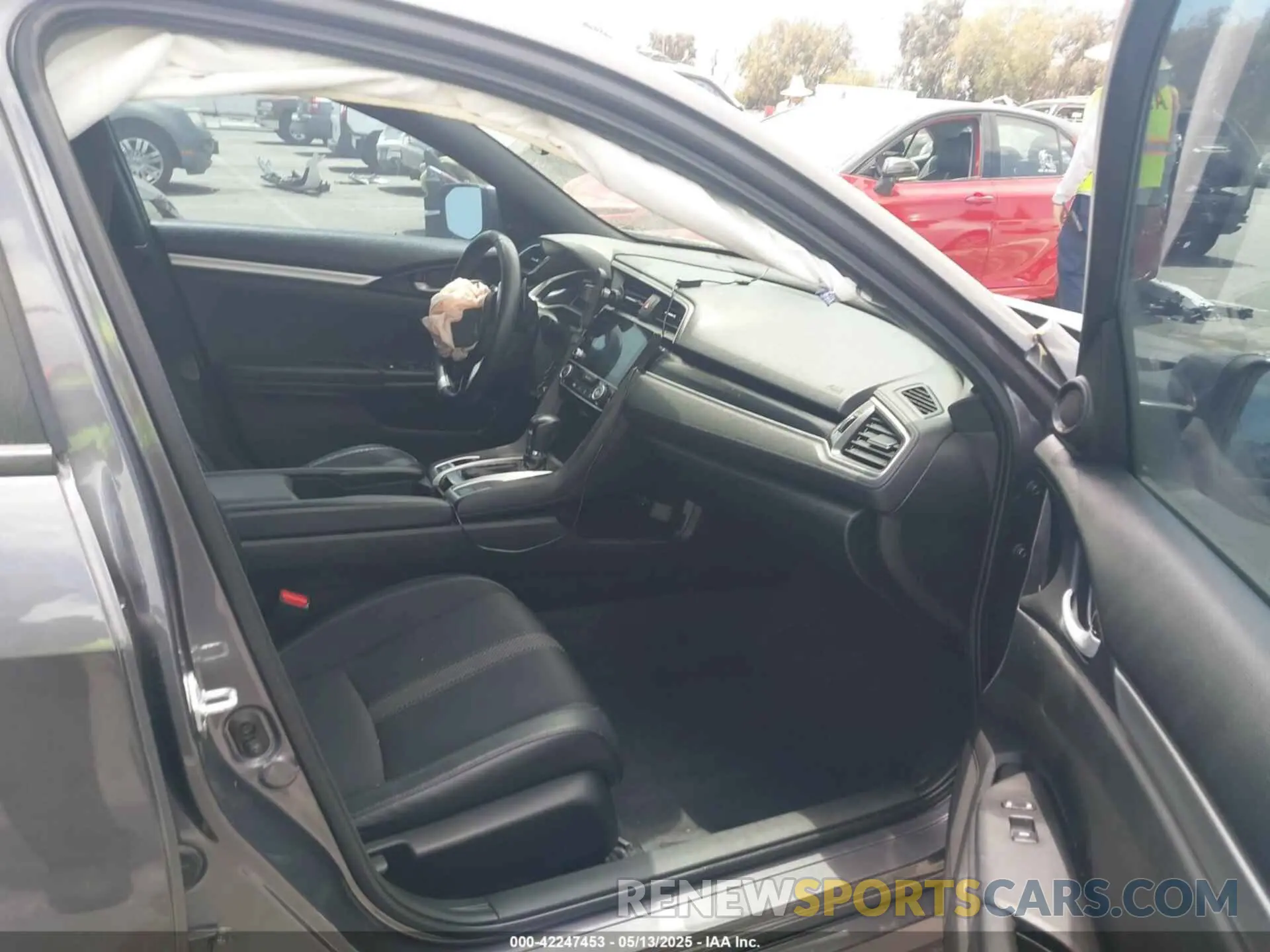 5 fotografías del automóvil dañado 19XFC2F86ME003377 HONDA CIVIC 2021