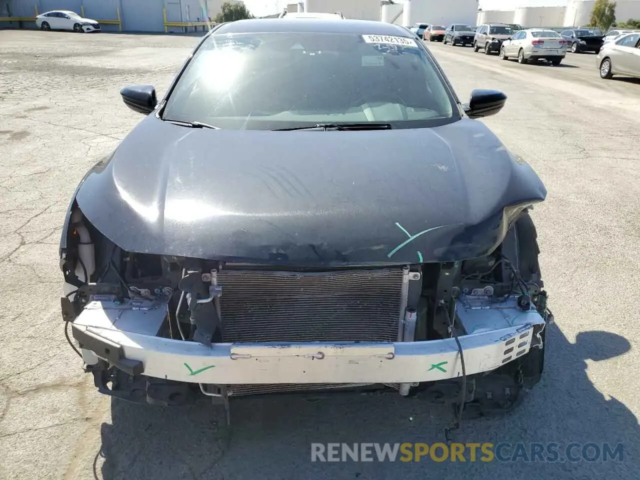 5 fotografías del automóvil dañado 19XFC2F86ME202736 HONDA CIVIC 2021