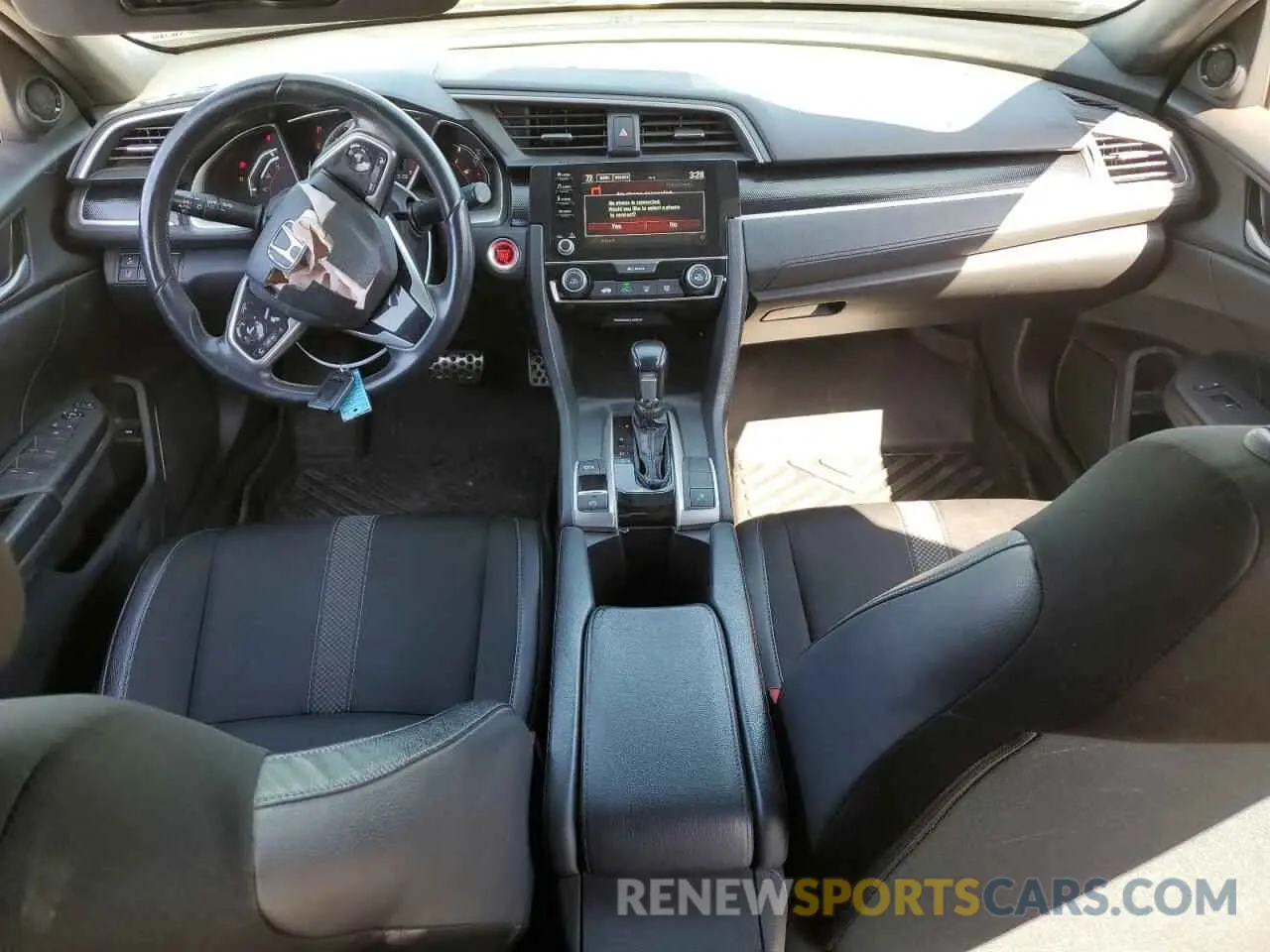 8 fotografías del automóvil dañado 19XFC2F86ME202736 HONDA CIVIC 2021