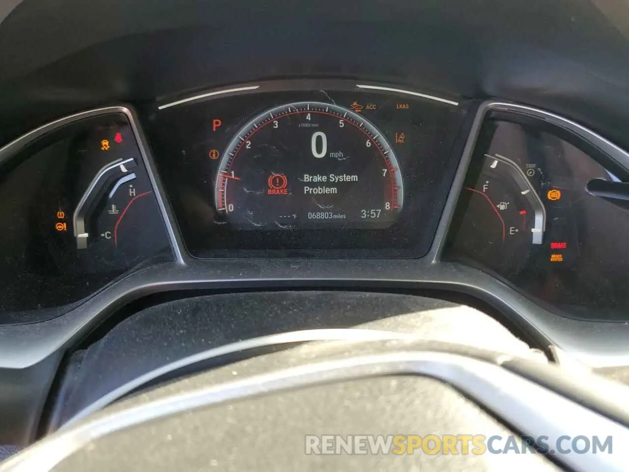 9 fotografías del automóvil dañado 19XFC2F87ME000908 HONDA CIVIC 2021