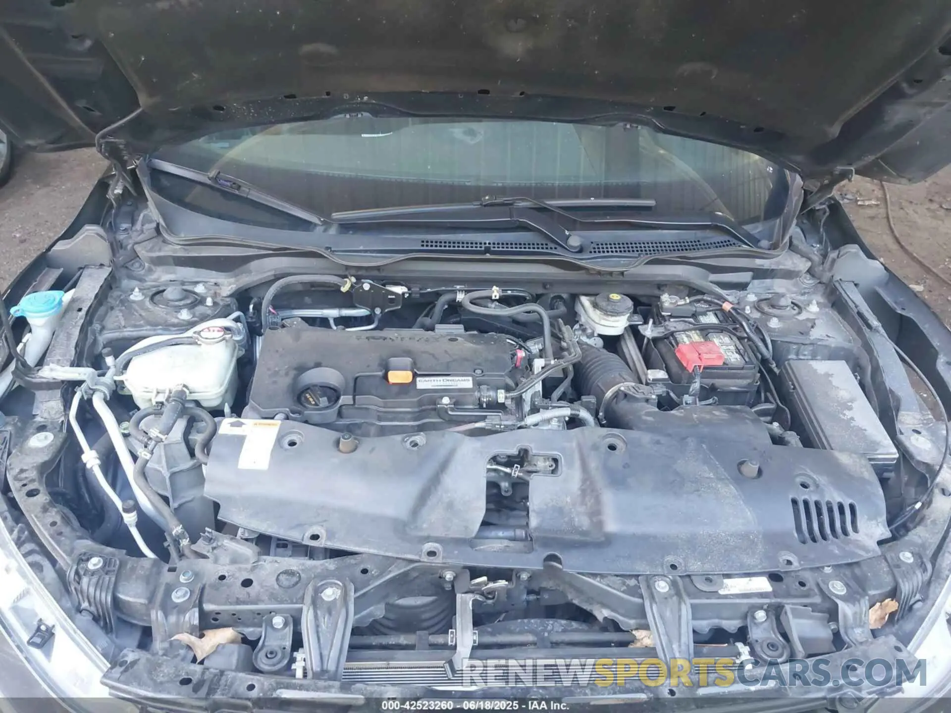 10 fotografías del automóvil dañado 19XFC2F87ME003999 HONDA CIVIC 2021