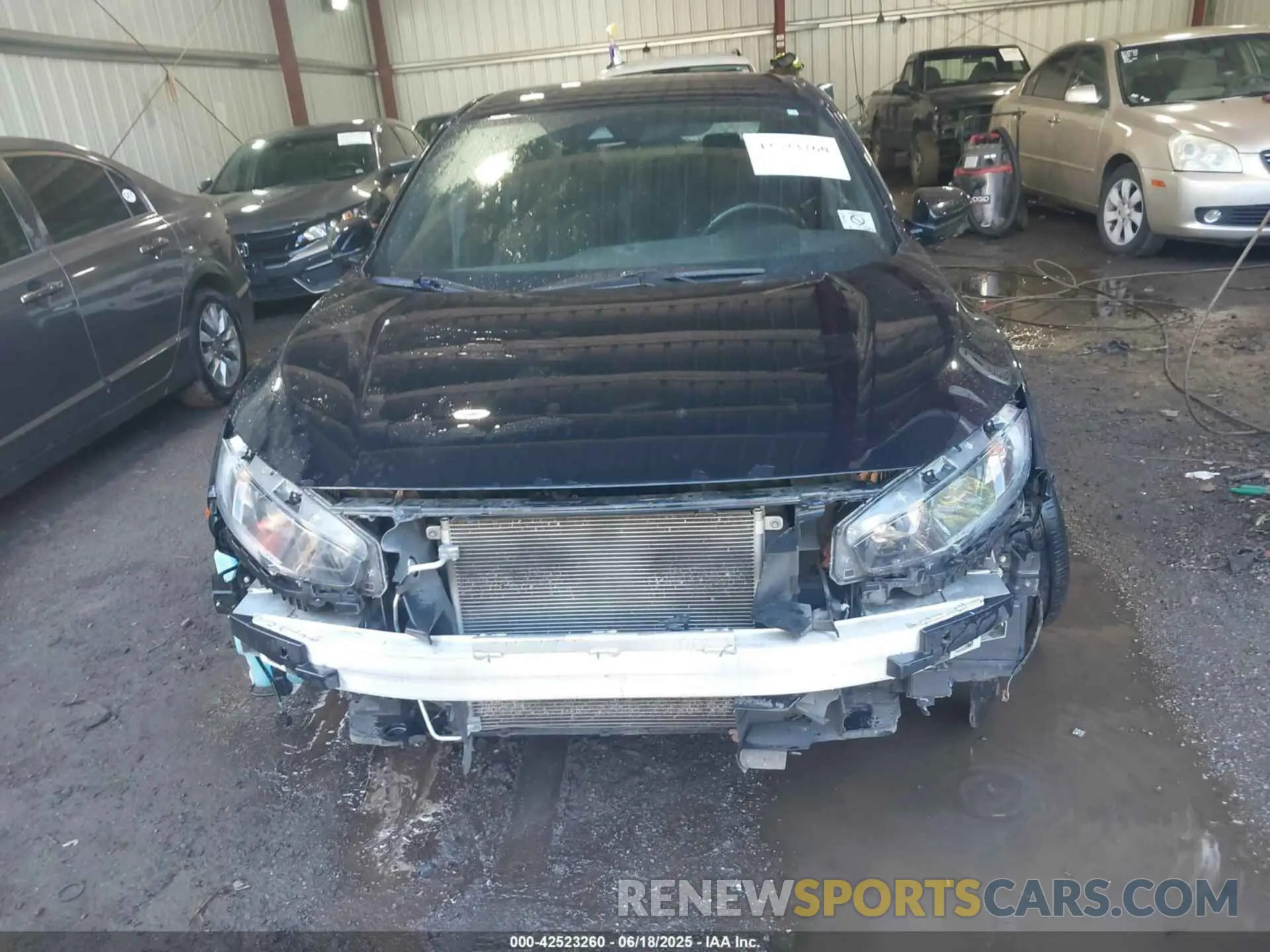 13 fotografías del automóvil dañado 19XFC2F87ME003999 HONDA CIVIC 2021