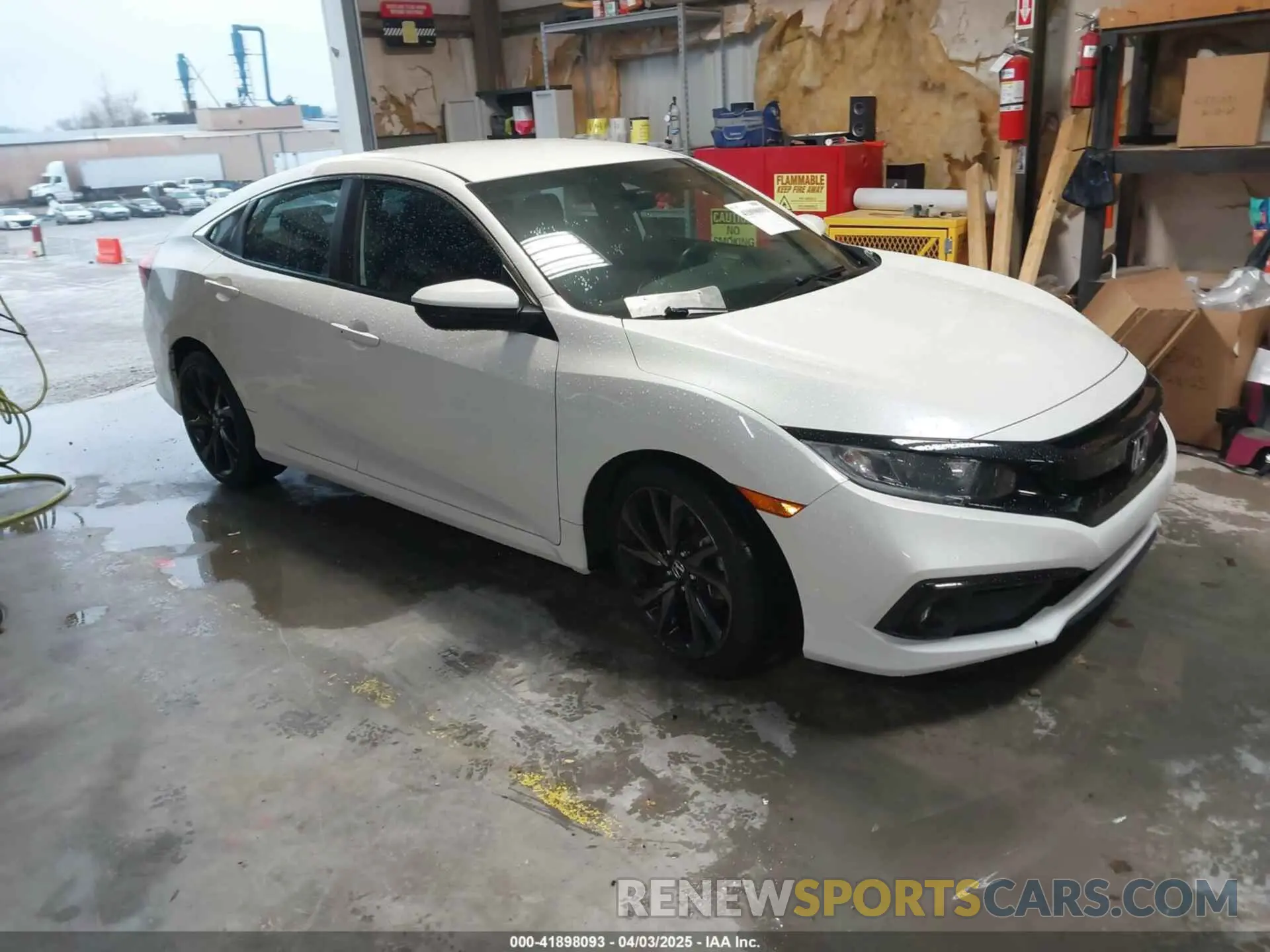 1 fotografías del automóvil dañado 19XFC2F88ME001825 HONDA CIVIC 2021