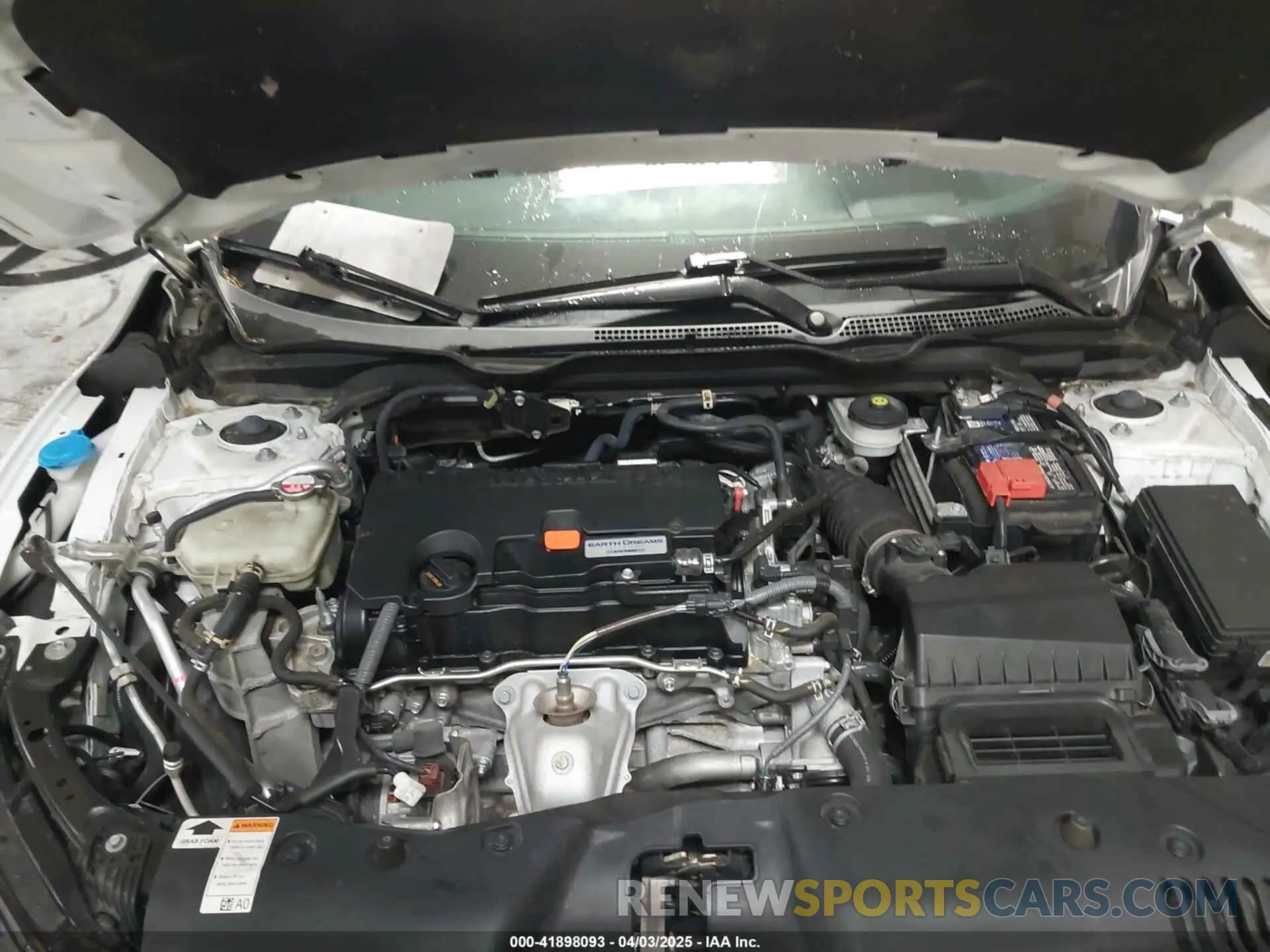 10 fotografías del automóvil dañado 19XFC2F88ME001825 HONDA CIVIC 2021