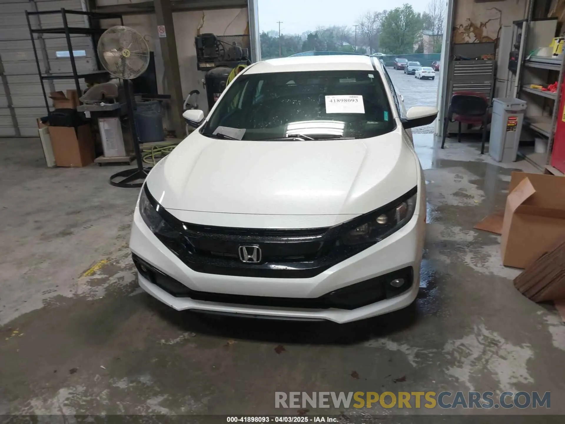 12 fotografías del automóvil dañado 19XFC2F88ME001825 HONDA CIVIC 2021