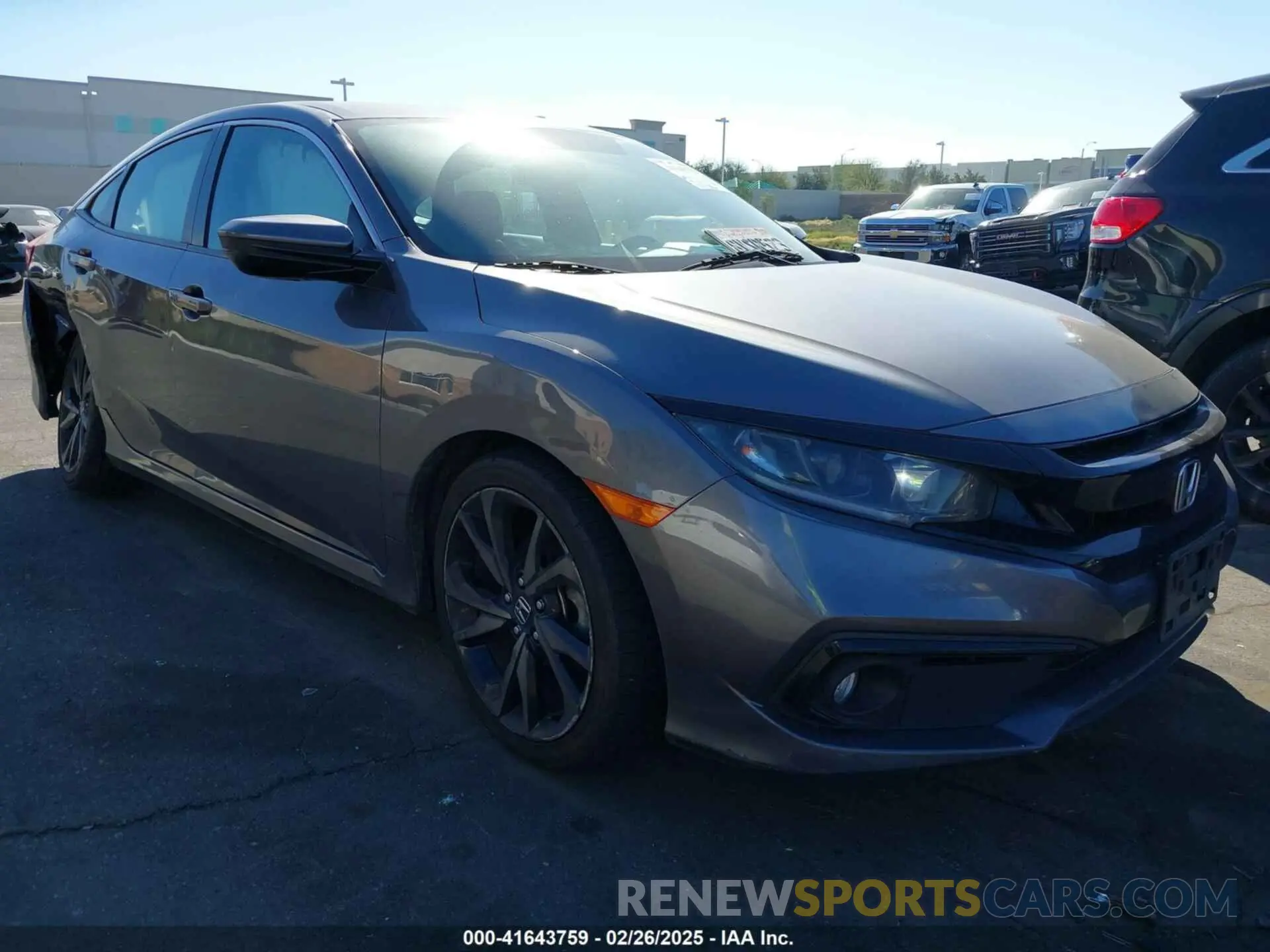 1 fotografías del automóvil dañado 19XFC2F88ME201751 HONDA CIVIC 2021