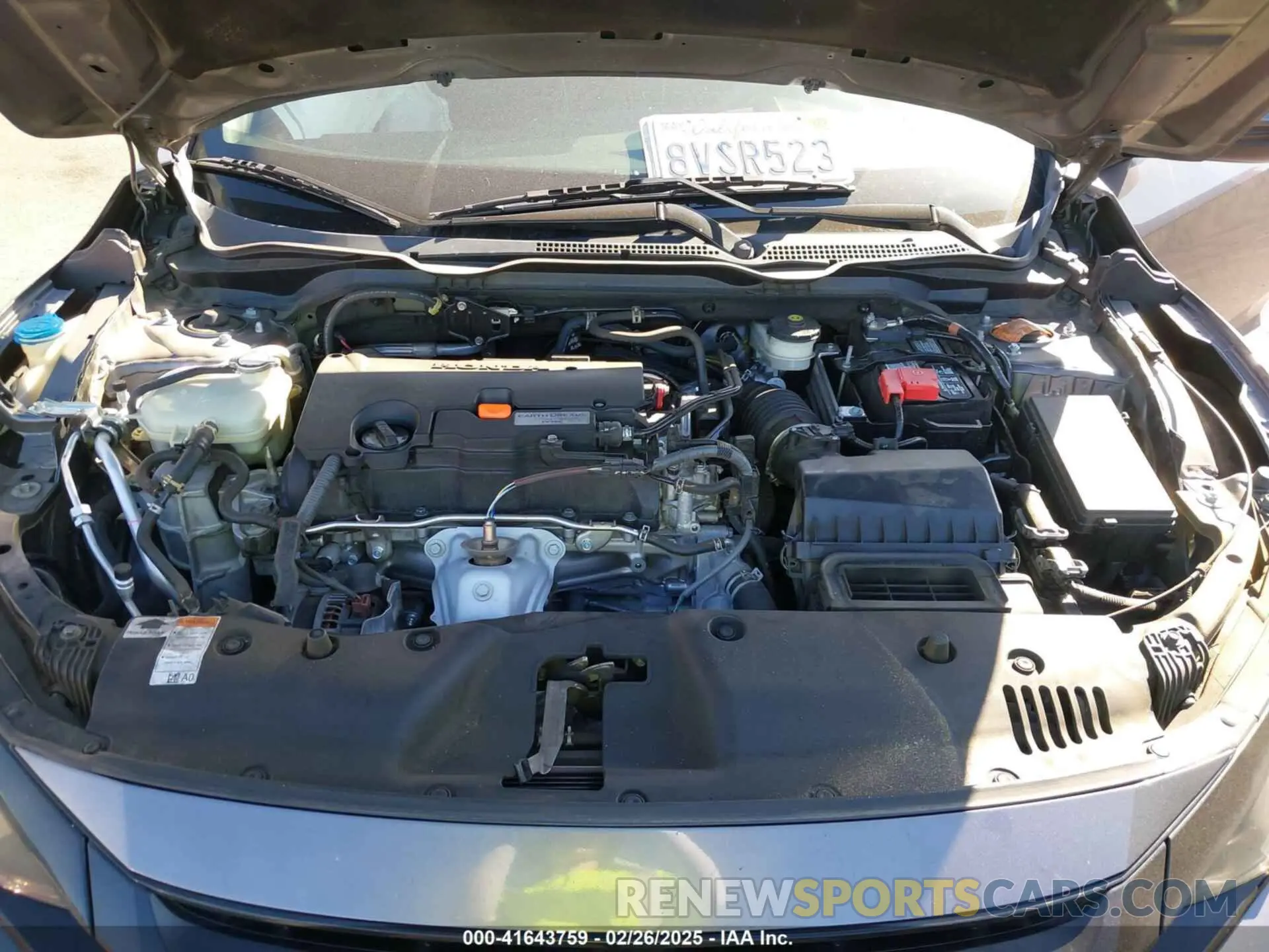 10 fotografías del automóvil dañado 19XFC2F88ME201751 HONDA CIVIC 2021