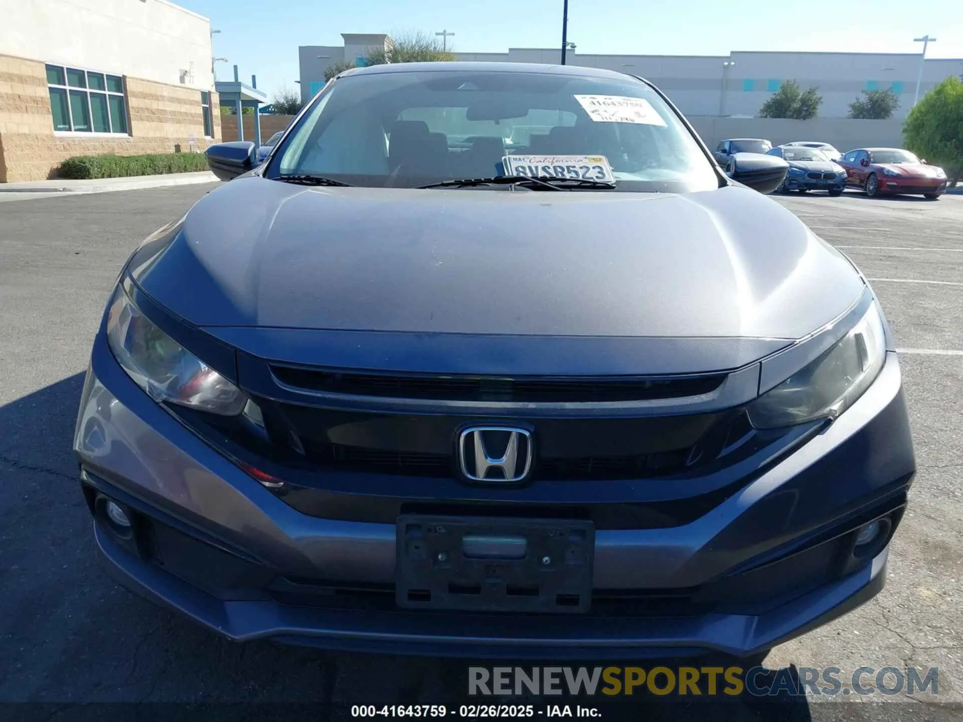 12 fotografías del automóvil dañado 19XFC2F88ME201751 HONDA CIVIC 2021