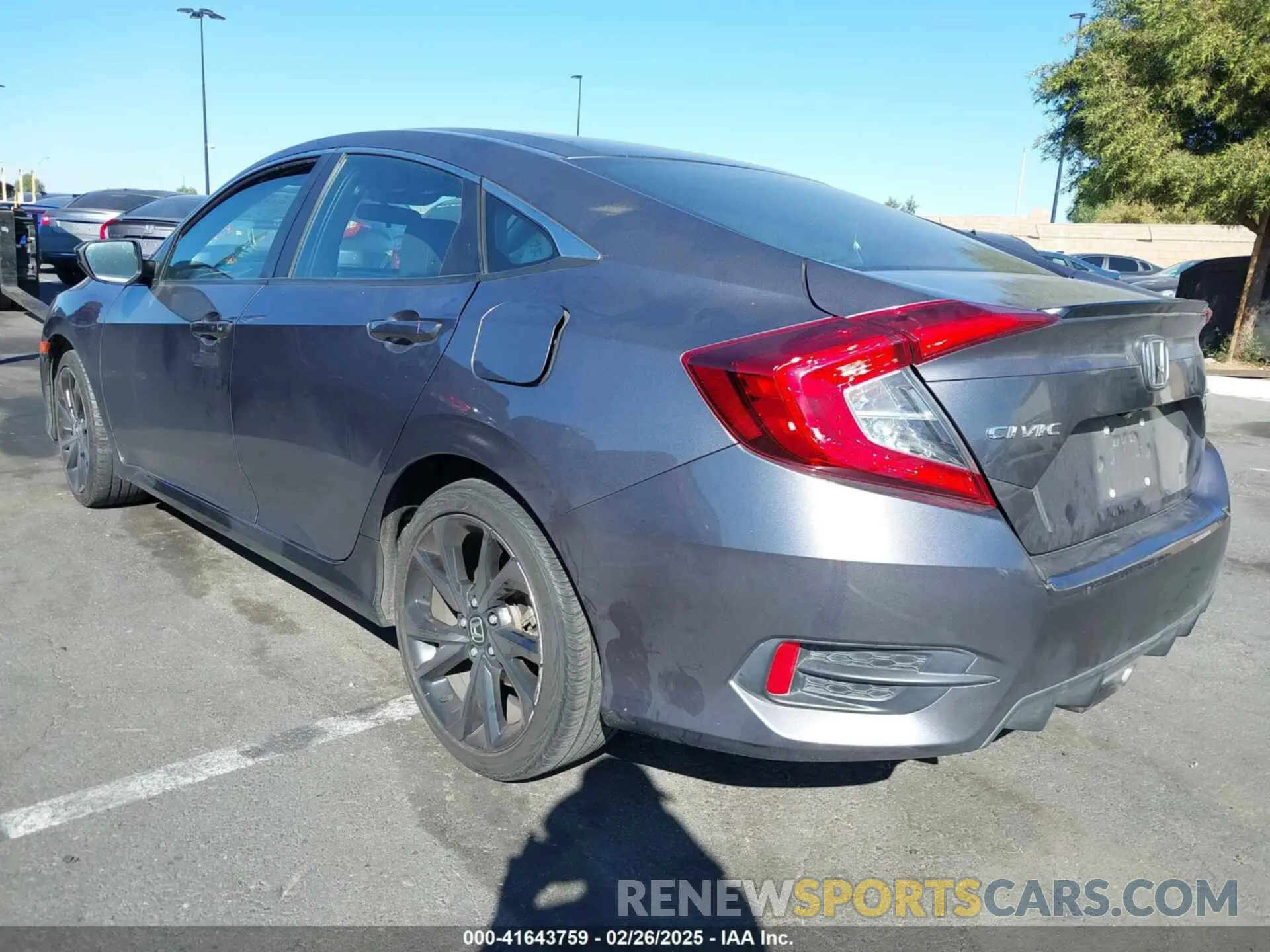 3 fotografías del automóvil dañado 19XFC2F88ME201751 HONDA CIVIC 2021