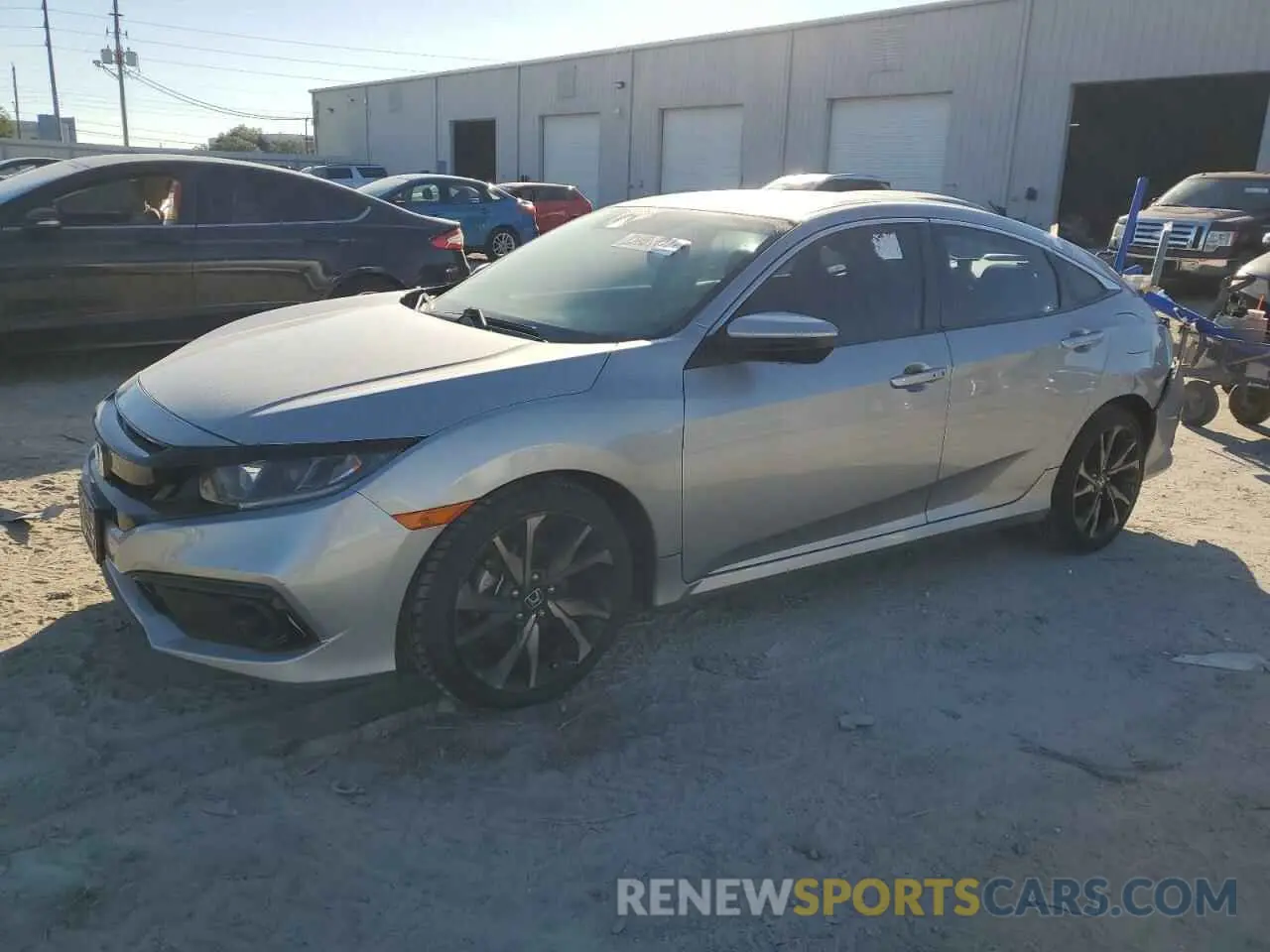 1 fotografías del automóvil dañado 19XFC2F89ME201953 HONDA CIVIC 2021