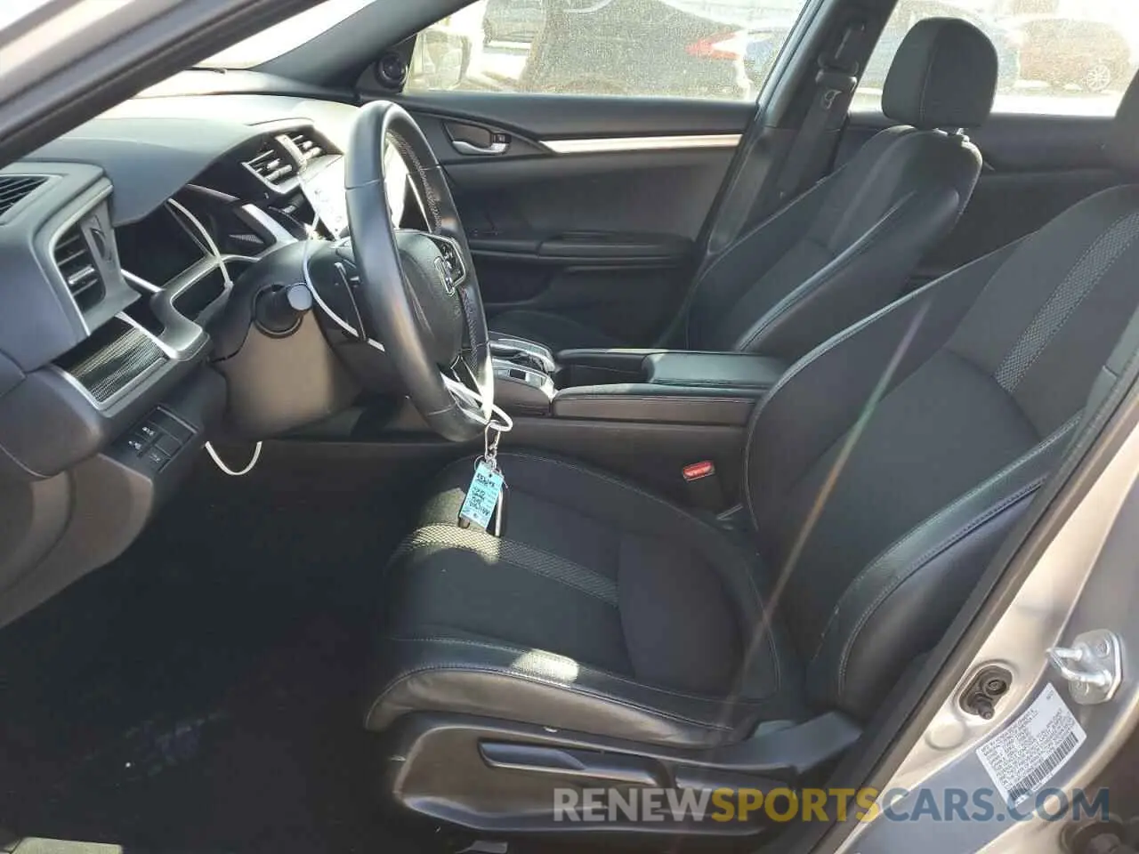 7 fotografías del automóvil dañado 19XFC2F89ME201953 HONDA CIVIC 2021