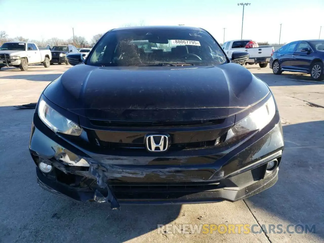 5 fotografías del automóvil dañado 19XFC2F89ME202374 HONDA CIVIC 2021
