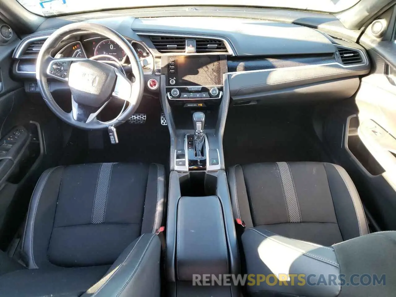 8 fotografías del automóvil dañado 19XFC2F89ME202374 HONDA CIVIC 2021