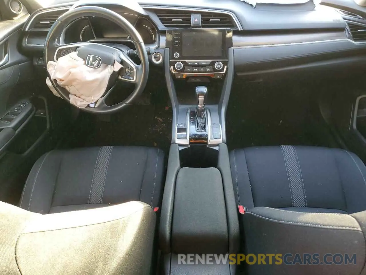 8 fotografías del automóvil dañado 2HGFC1F30MH701634 HONDA CIVIC 2021
