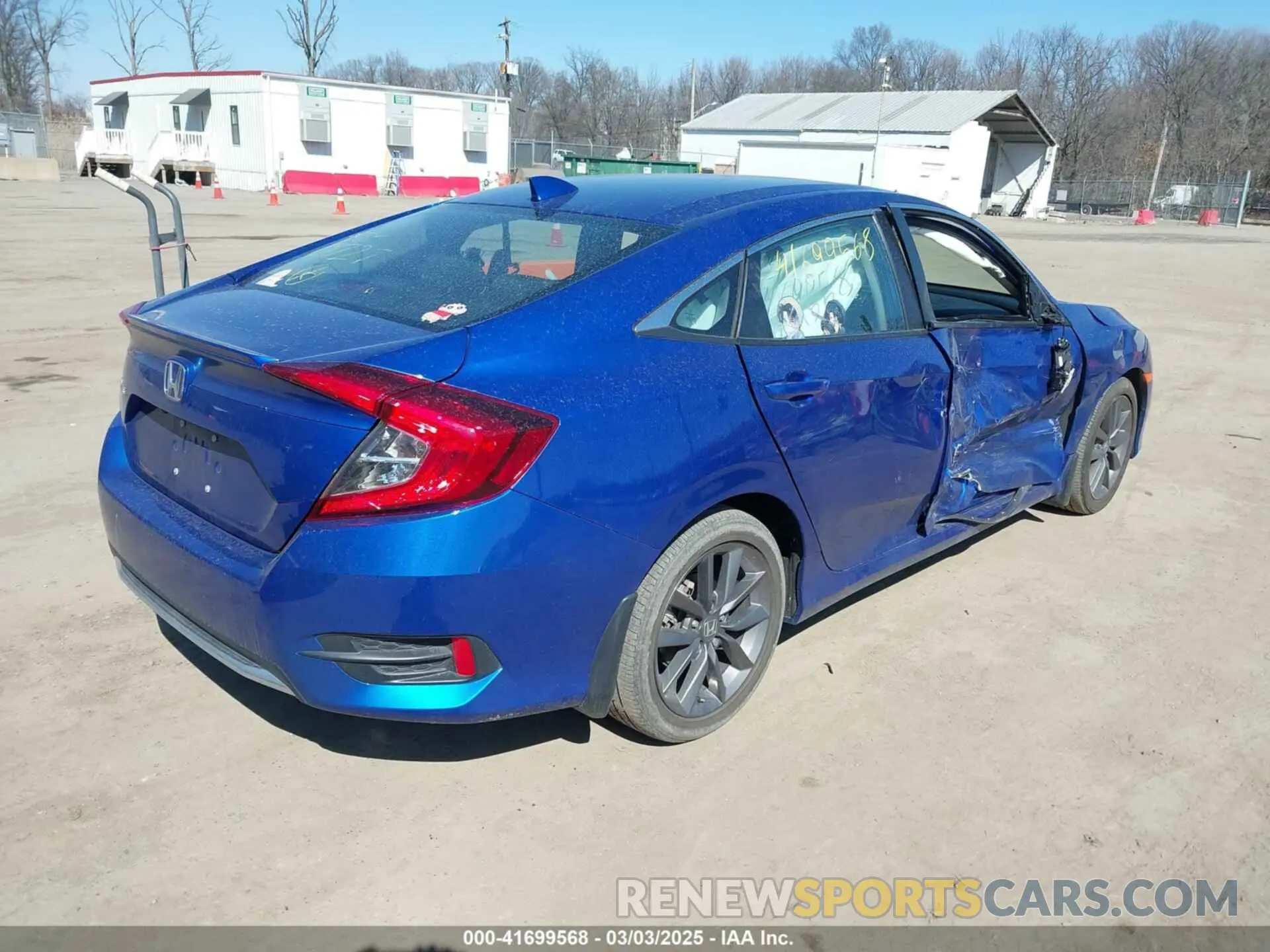 4 fotografías del automóvil dañado 2HGFC1F31MH705756 HONDA CIVIC 2021