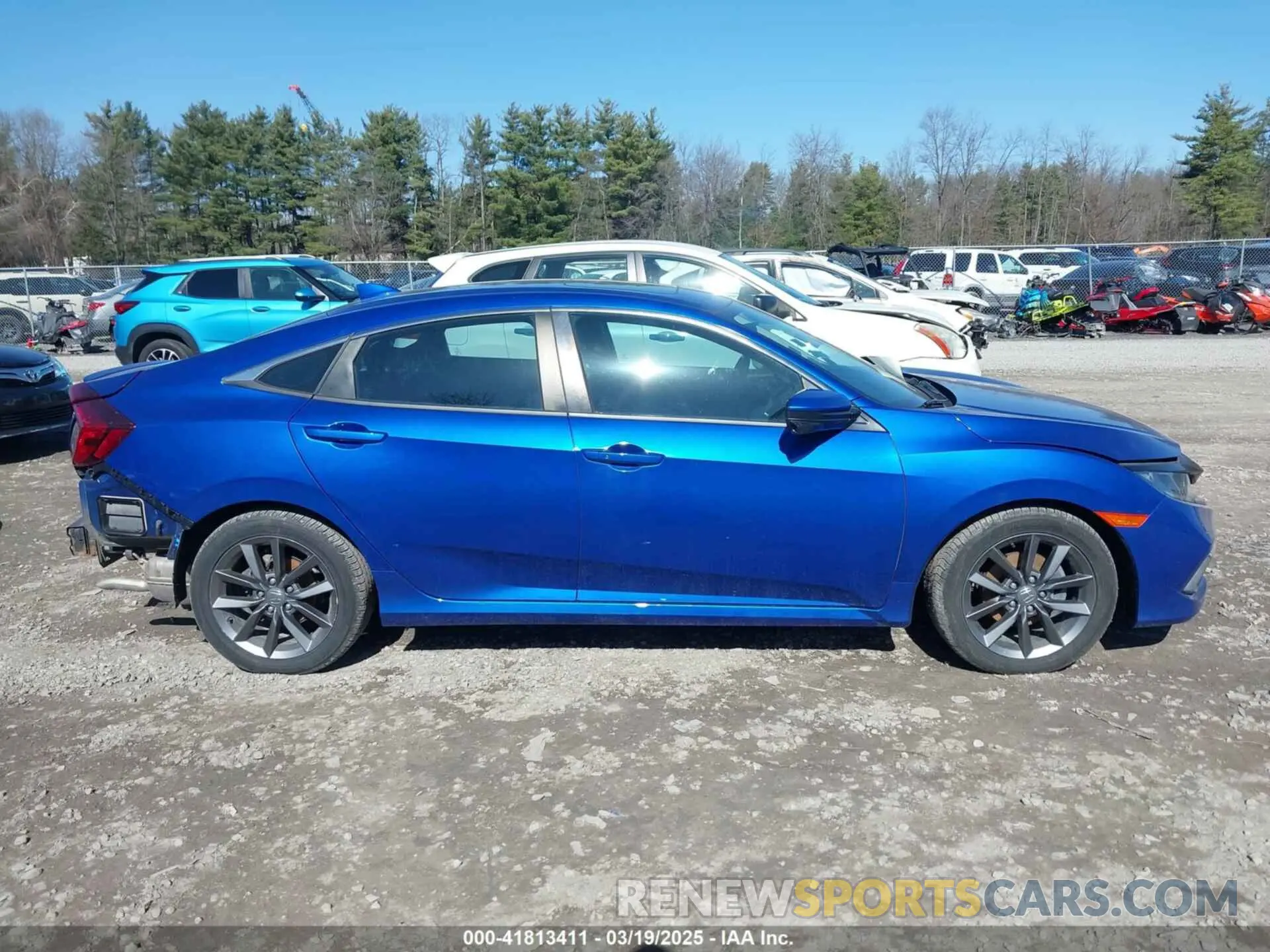 12 fotografías del automóvil dañado 2HGFC1F33MH701322 HONDA CIVIC 2021