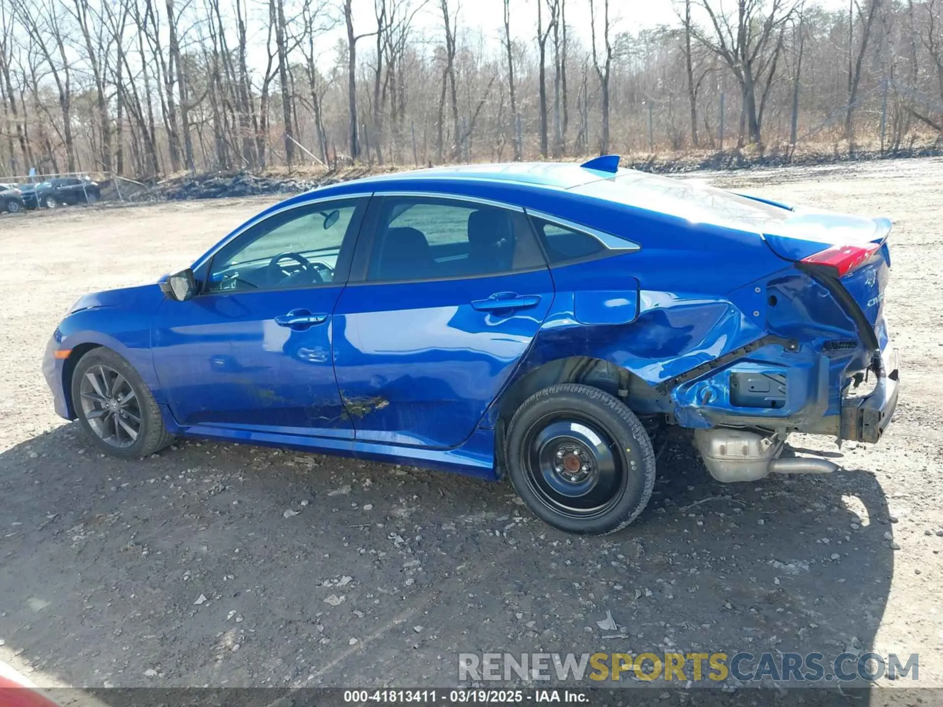 13 fotografías del automóvil dañado 2HGFC1F33MH701322 HONDA CIVIC 2021