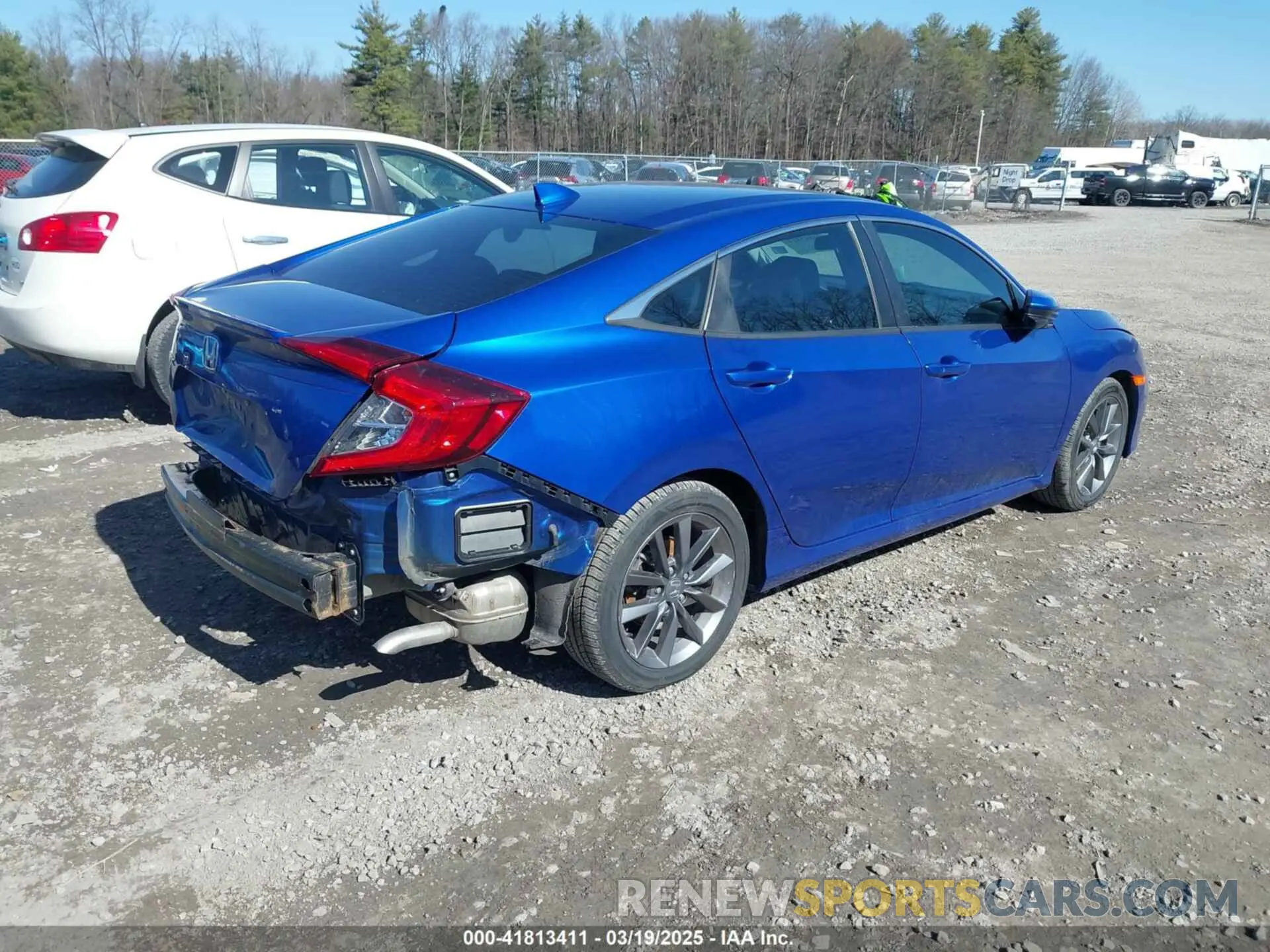 4 fotografías del automóvil dañado 2HGFC1F33MH701322 HONDA CIVIC 2021