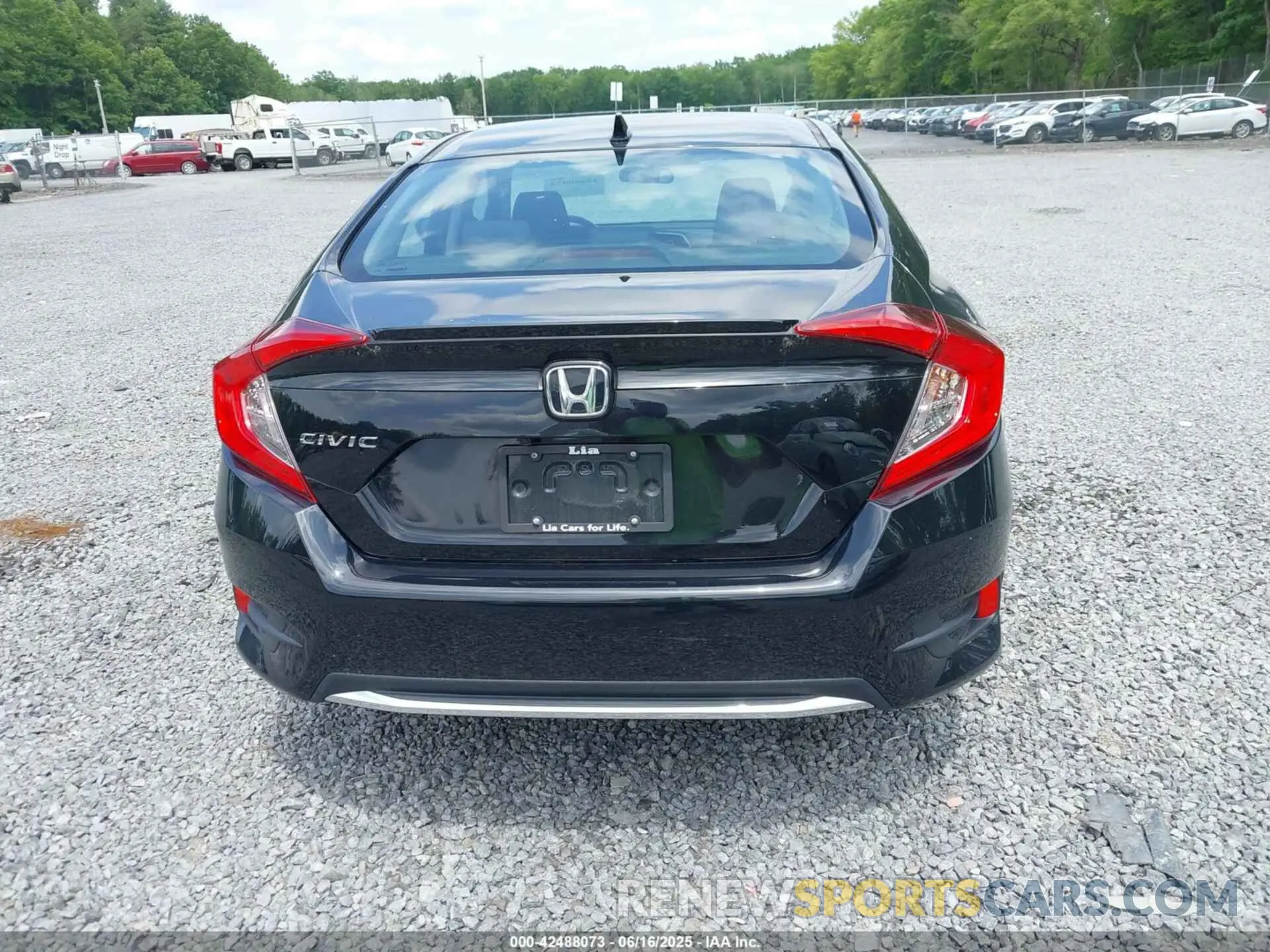 16 fotografías del automóvil dañado 2HGFC1F33MH704284 HONDA CIVIC 2021