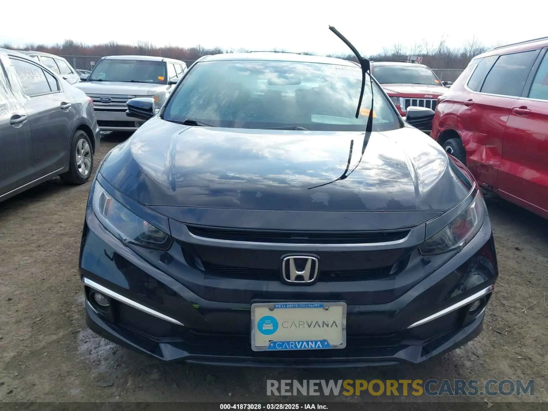 12 fotografías del automóvil dañado 2HGFC1F34MH704651 HONDA CIVIC 2021