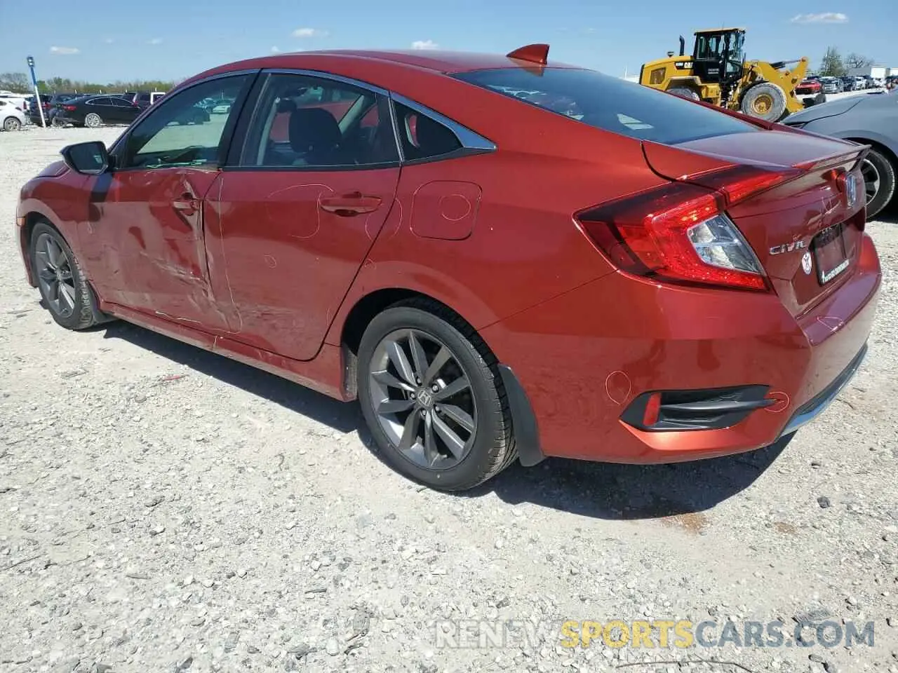 2 fotografías del automóvil dañado 2HGFC1F36MH700391 HONDA CIVIC 2021