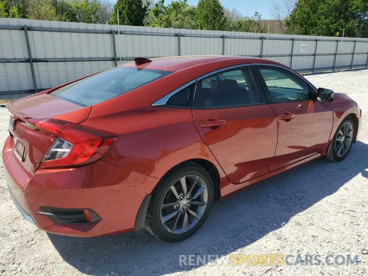 3 fotografías del automóvil dañado 2HGFC1F36MH700391 HONDA CIVIC 2021