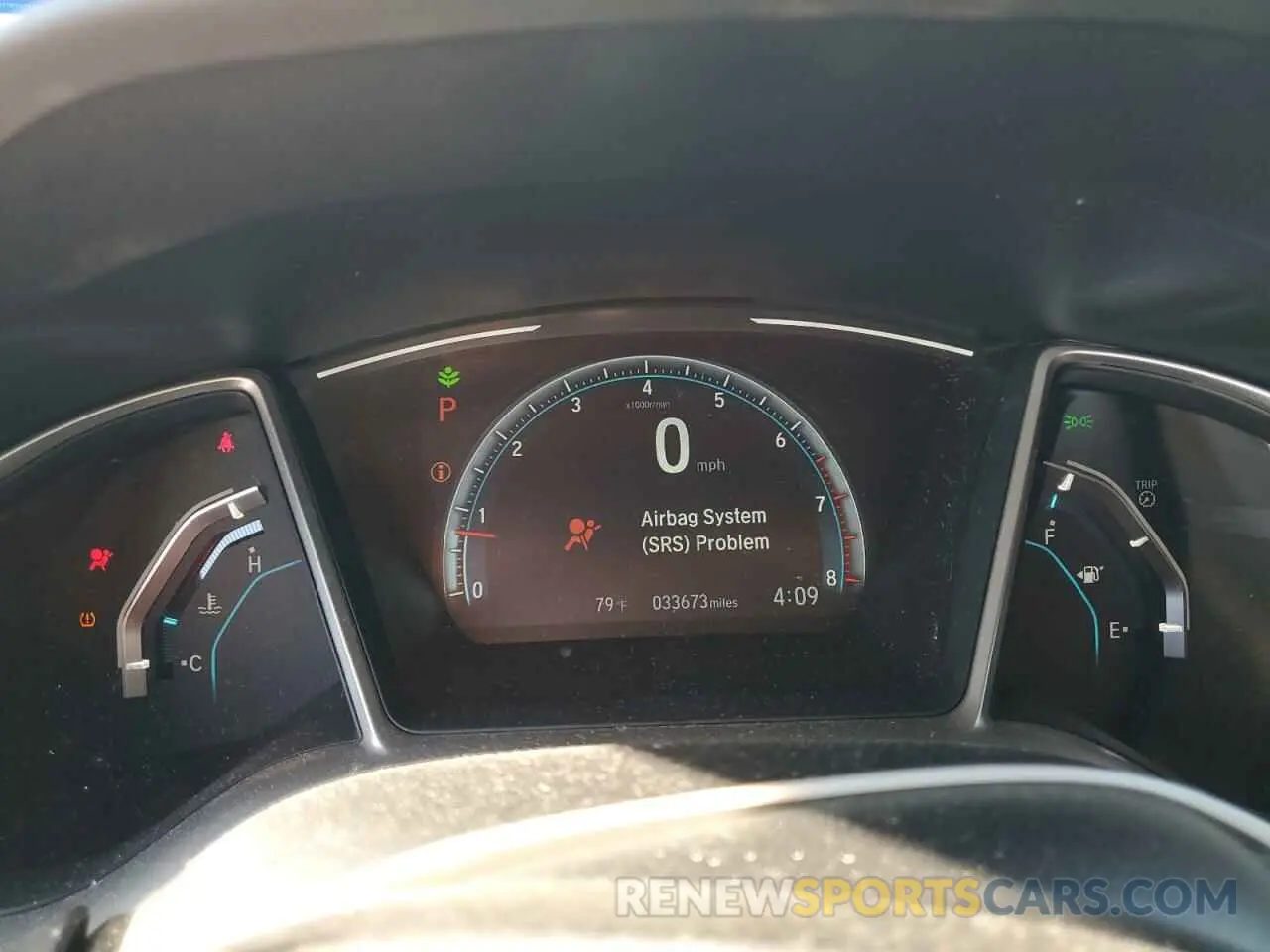 9 fotografías del automóvil dañado 2HGFC1F36MH703582 HONDA CIVIC 2021