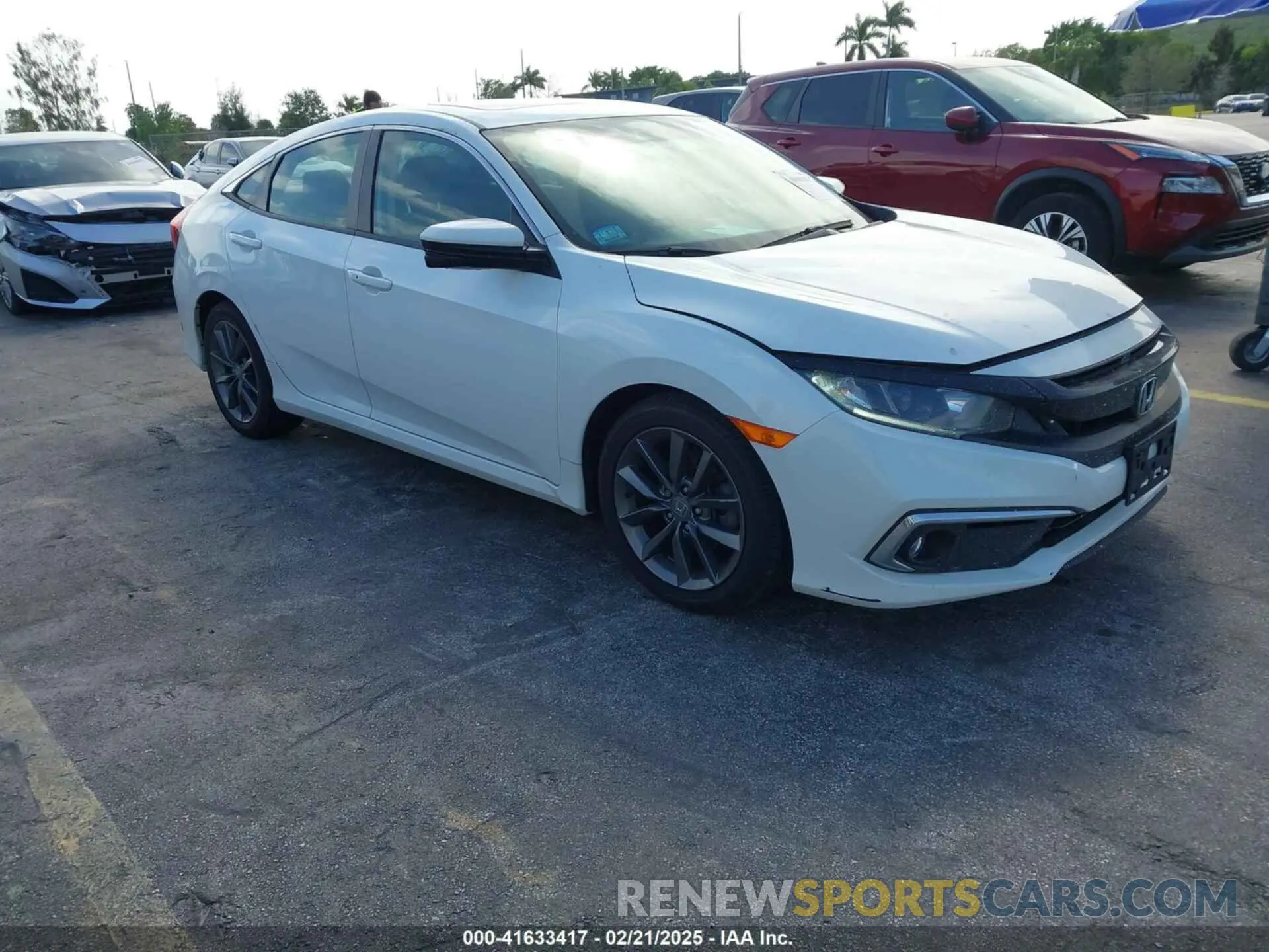 1 fotografías del automóvil dañado 2HGFC1F37MH700657 HONDA CIVIC 2021