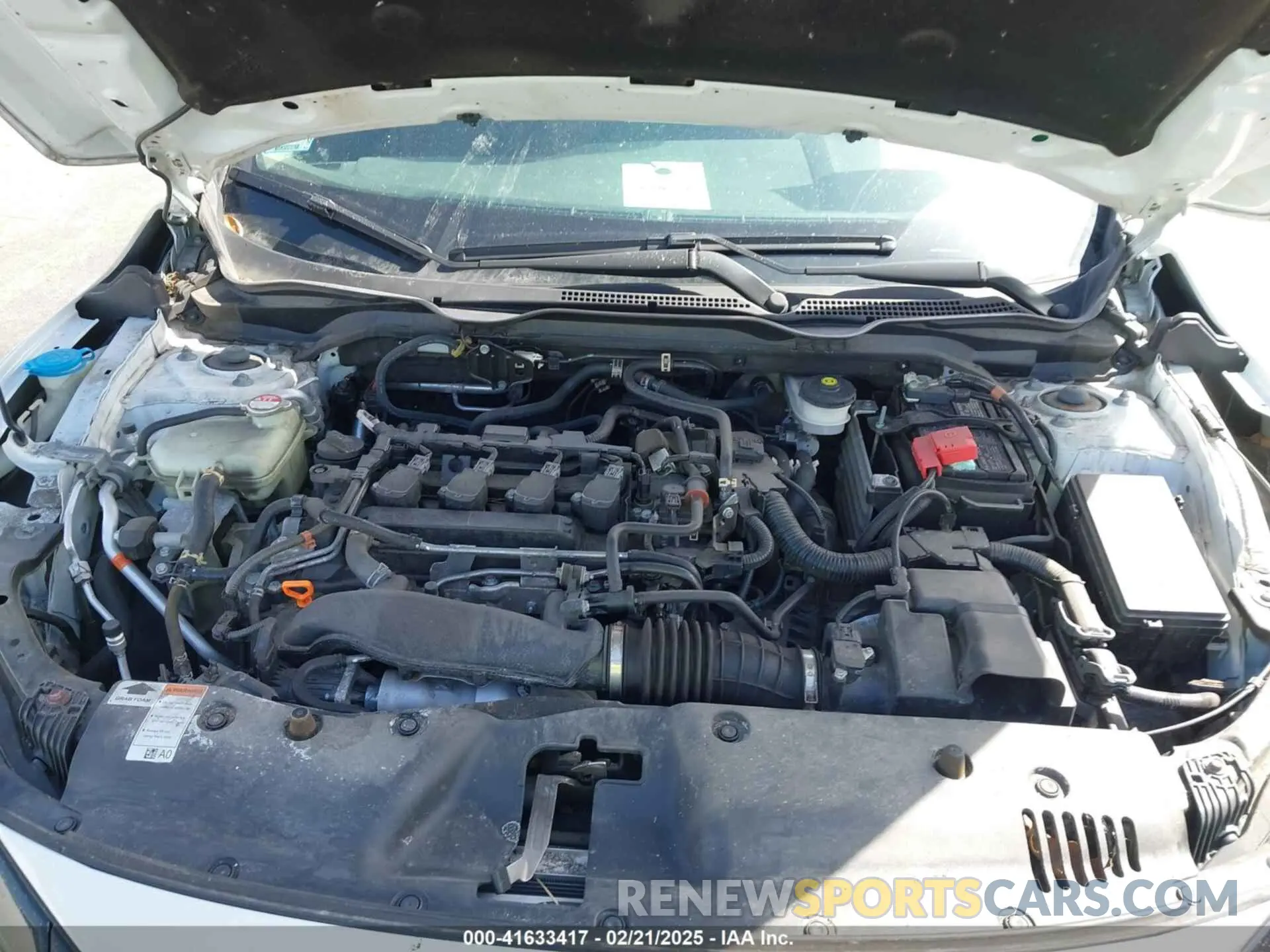 10 fotografías del automóvil dañado 2HGFC1F37MH700657 HONDA CIVIC 2021
