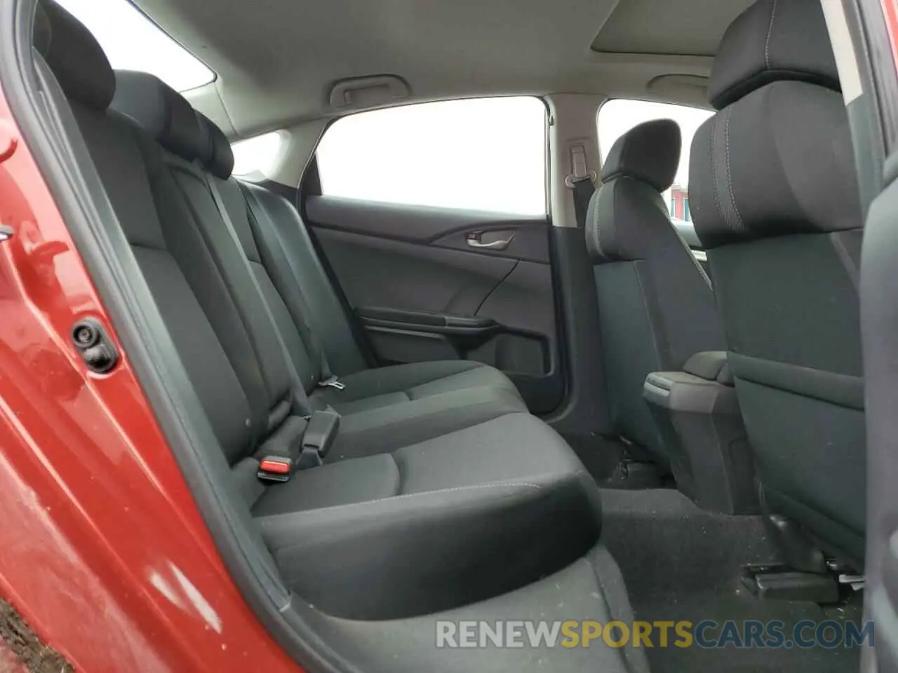 10 fotografías del automóvil dañado 2HGFC1F37MH702750 HONDA CIVIC 2021