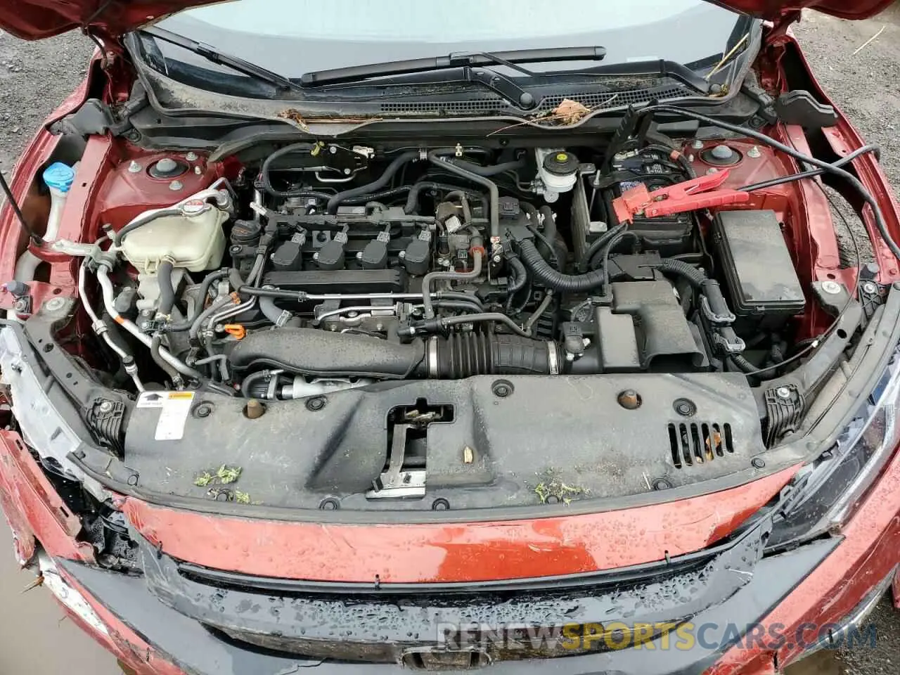 11 fotografías del automóvil dañado 2HGFC1F37MH702750 HONDA CIVIC 2021