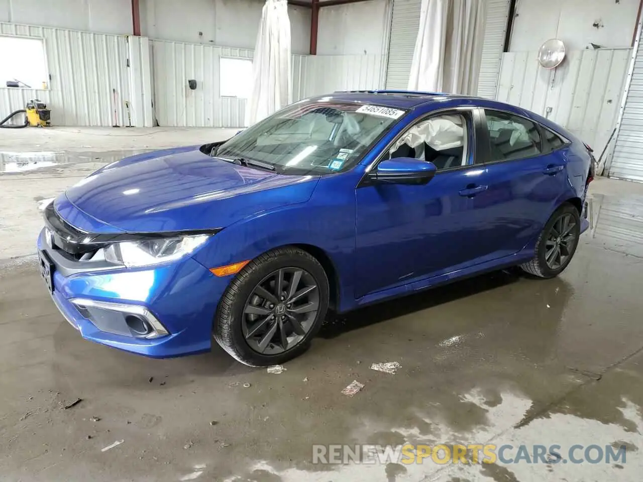 1 fotografías del automóvil dañado 2HGFC1F39MH705701 HONDA CIVIC 2021