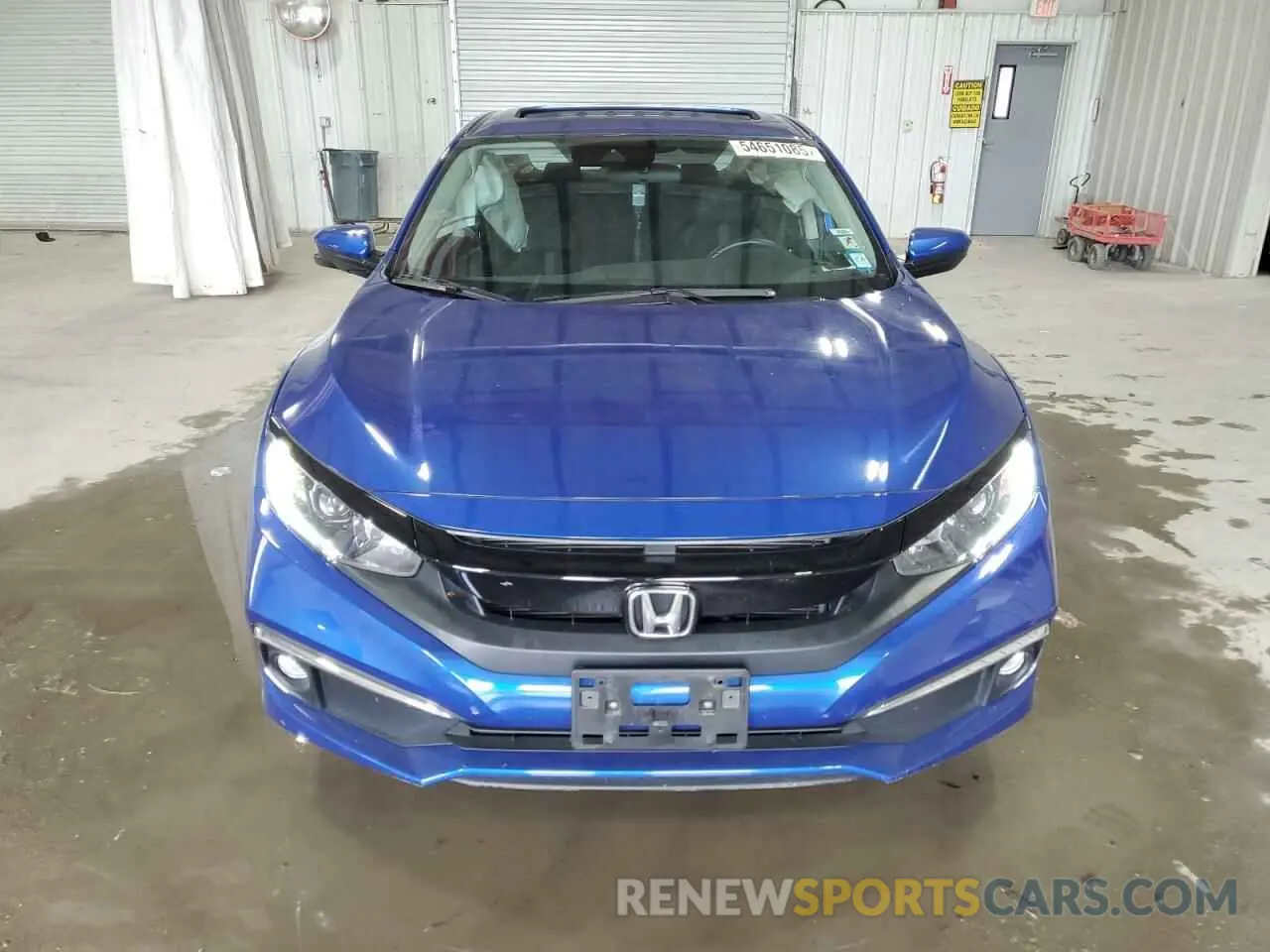 5 fotografías del automóvil dañado 2HGFC1F39MH705701 HONDA CIVIC 2021