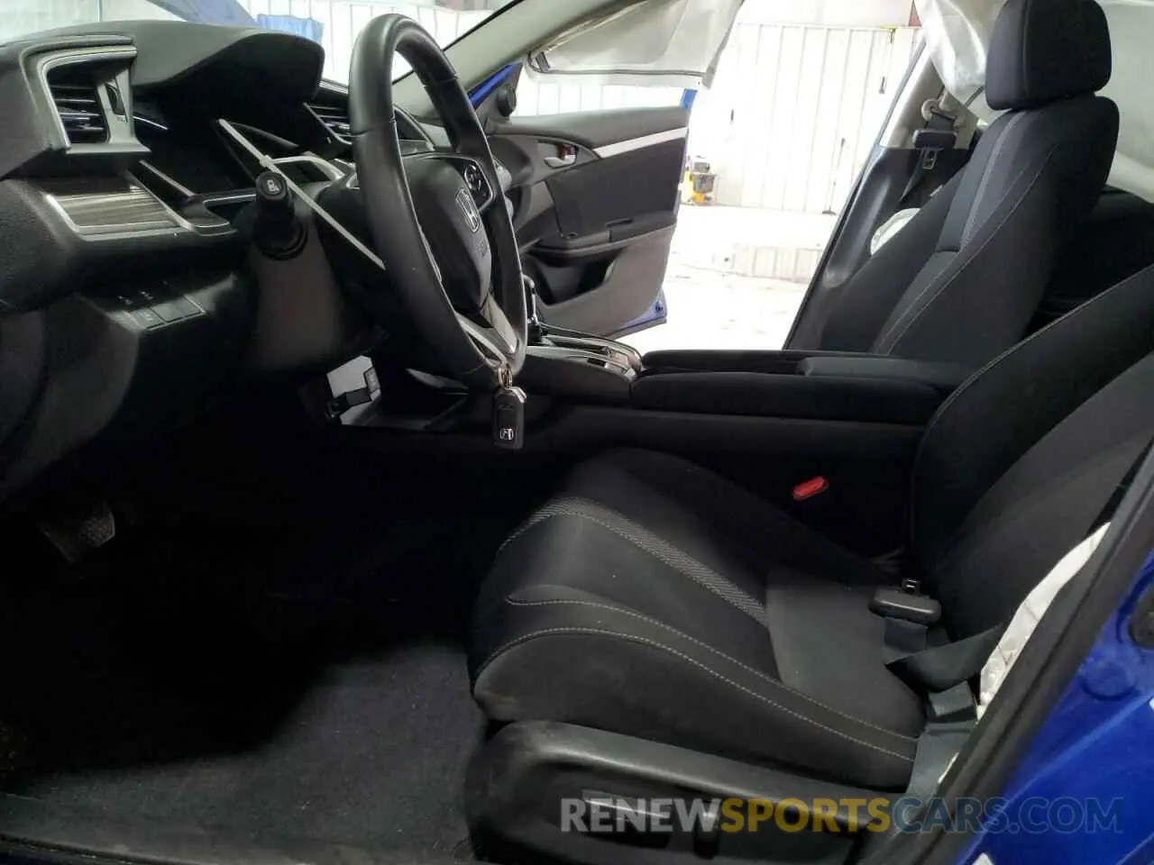 7 fotografías del automóvil dañado 2HGFC1F39MH705701 HONDA CIVIC 2021