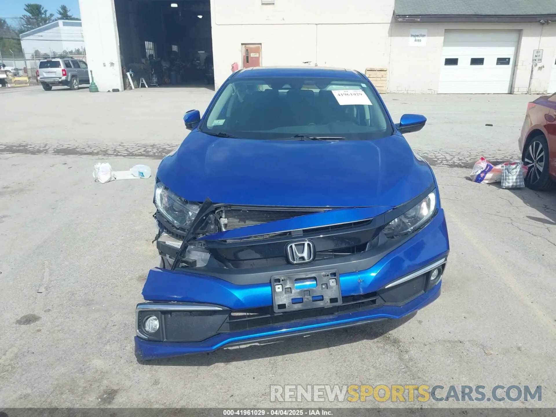 12 fotografías del automóvil dañado 2HGFC1F39MH705746 HONDA CIVIC 2021