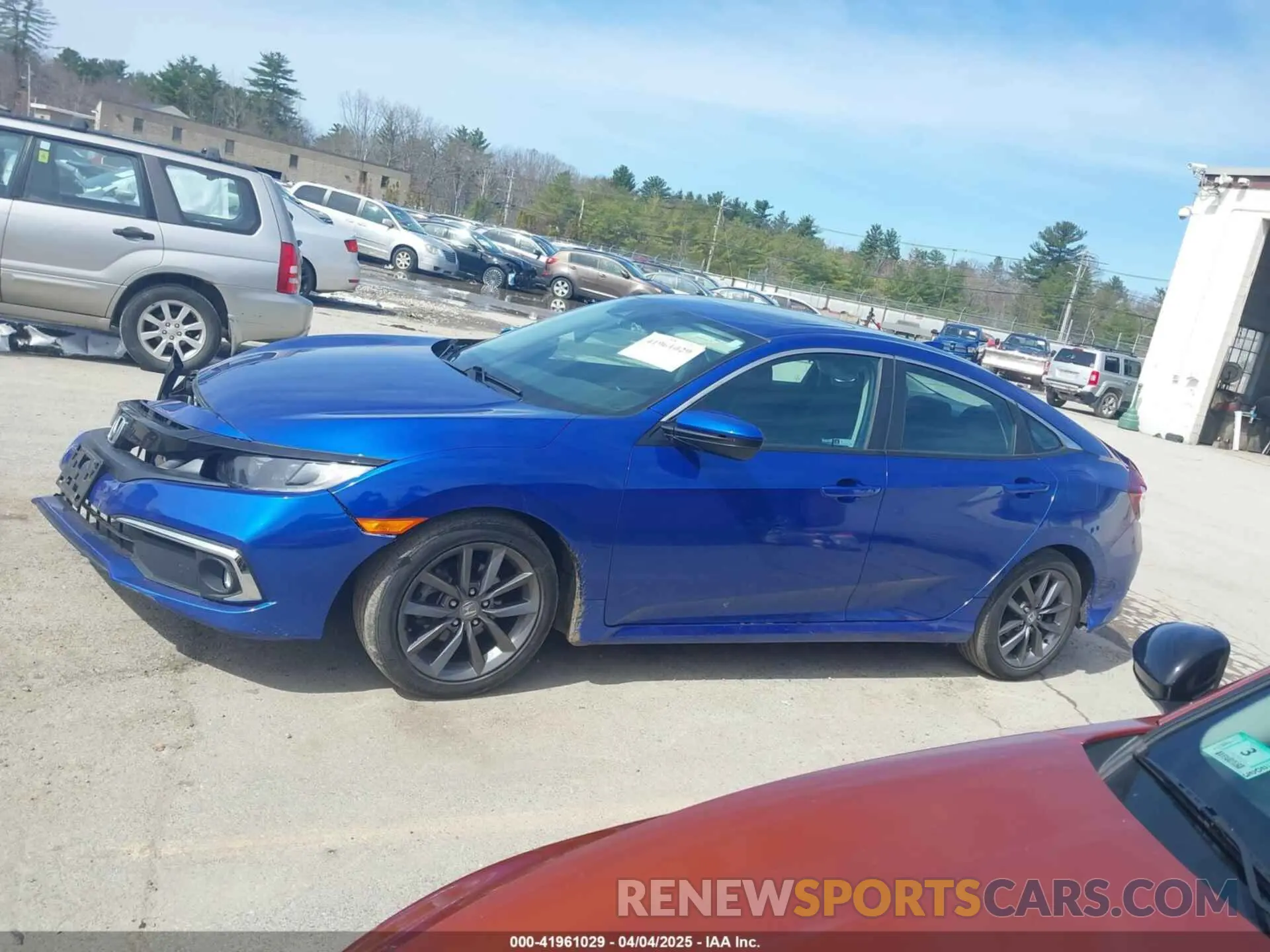 14 fotografías del automóvil dañado 2HGFC1F39MH705746 HONDA CIVIC 2021