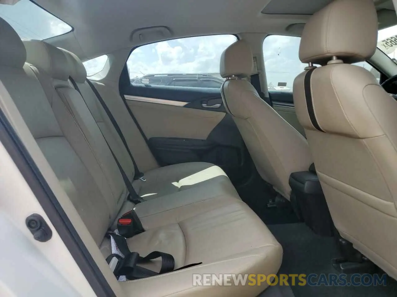10 fotografías del automóvil dañado 2HGFC1F71MH701824 HONDA CIVIC 2021