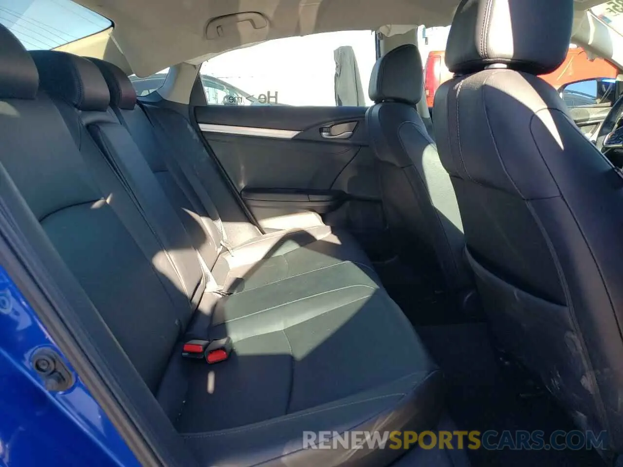 10 fotografías del automóvil dañado 2HGFC1F76MH706260 HONDA CIVIC 2021