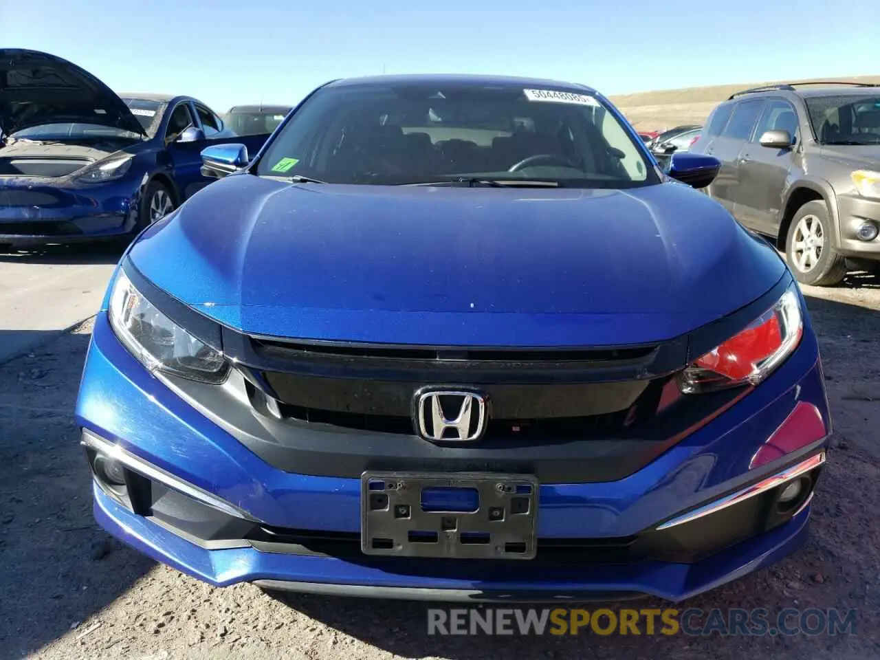 5 fotografías del automóvil dañado 2HGFC1F76MH706260 HONDA CIVIC 2021