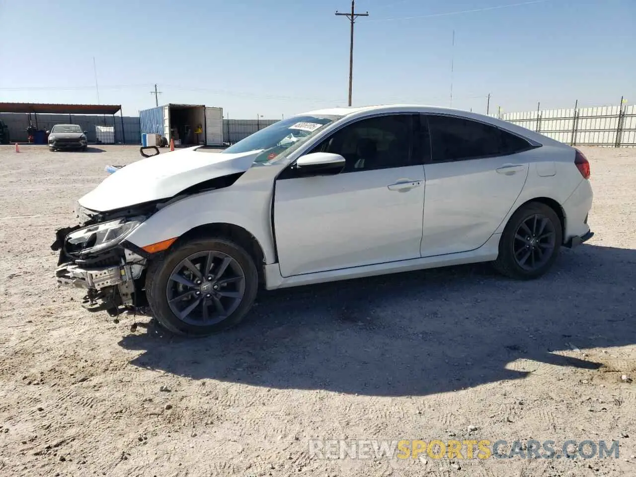 1 fotografías del automóvil dañado 2HGFC1F77MH704503 HONDA CIVIC 2021