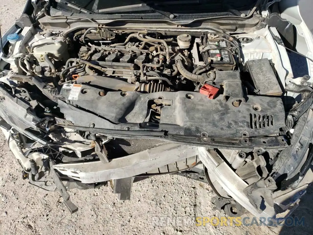 13 fotografías del automóvil dañado 2HGFC1F77MH704503 HONDA CIVIC 2021