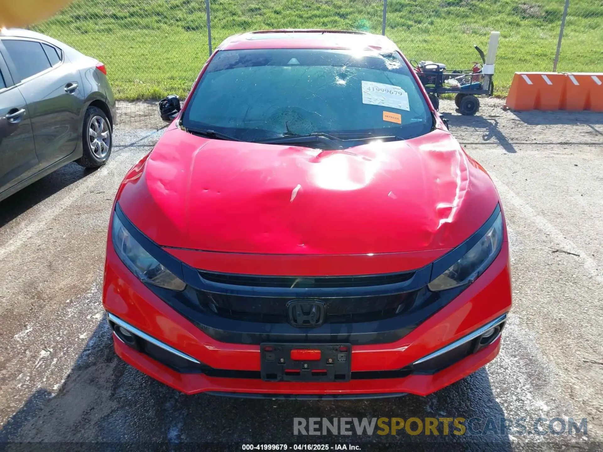 12 fotografías del automóvil dañado 2HGFC1F78MH706292 HONDA CIVIC 2021