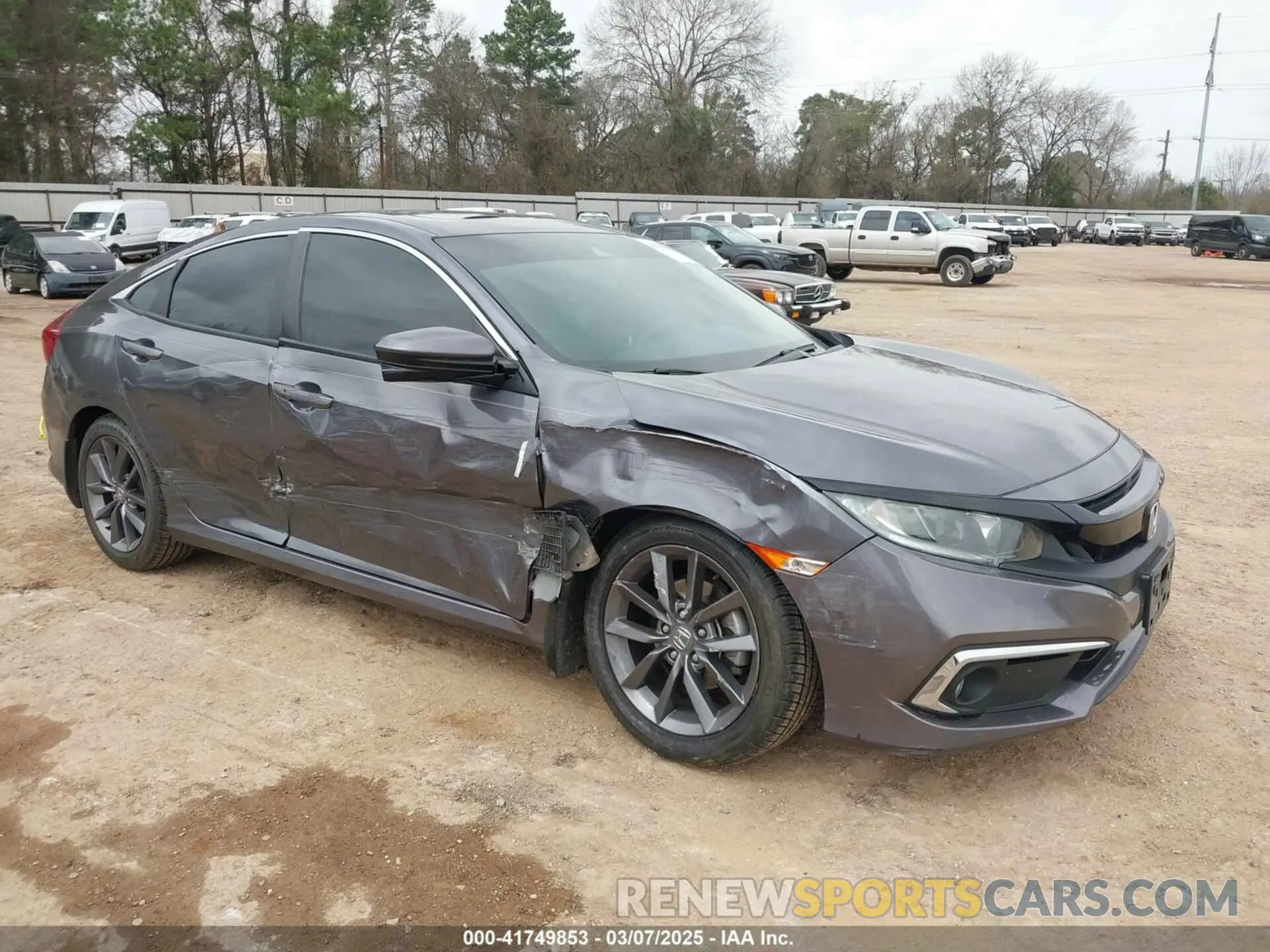 1 fotografías del automóvil dañado 2HGFC1F79MH706222 HONDA CIVIC 2021