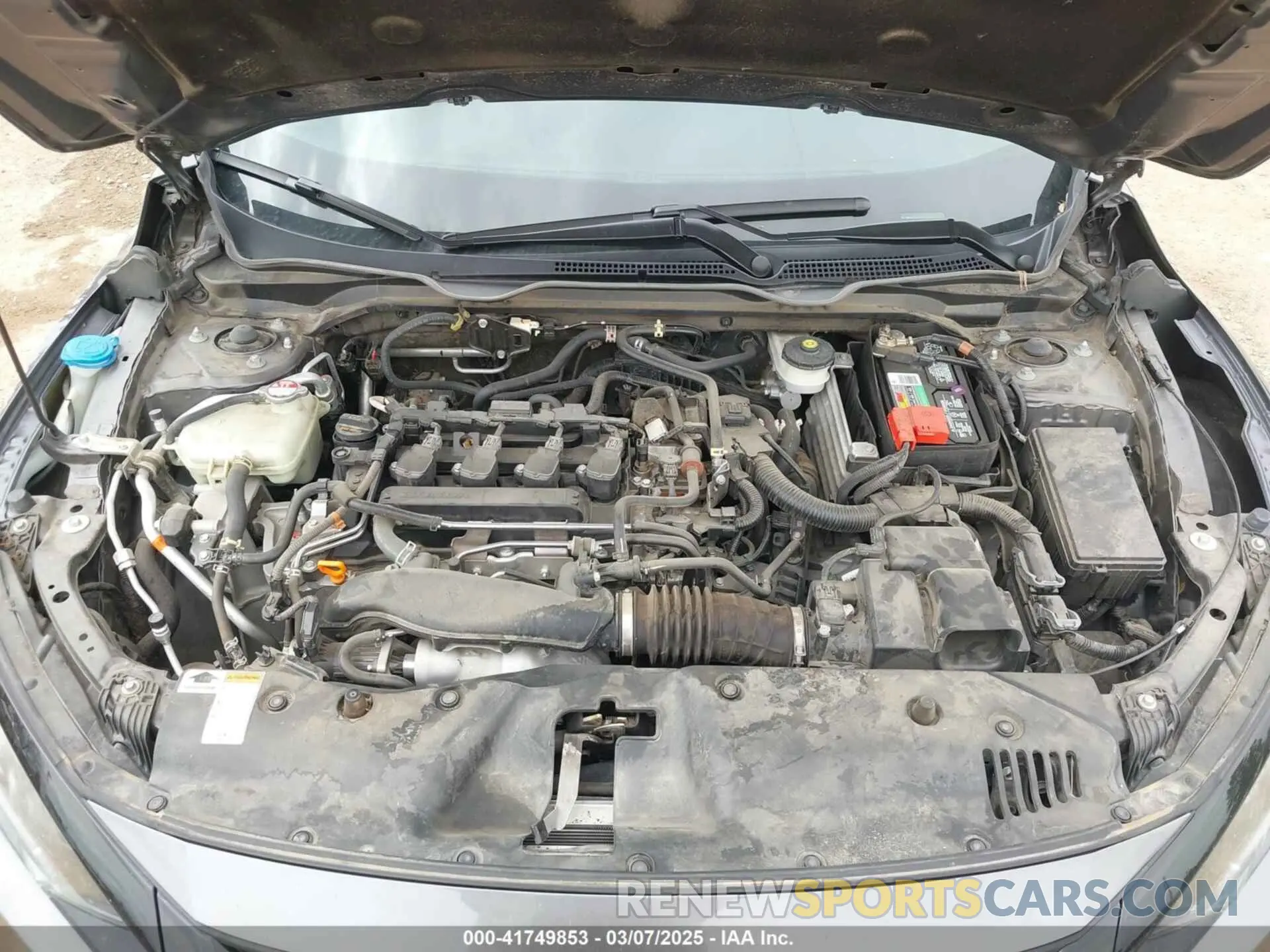 10 fotografías del automóvil dañado 2HGFC1F79MH706222 HONDA CIVIC 2021