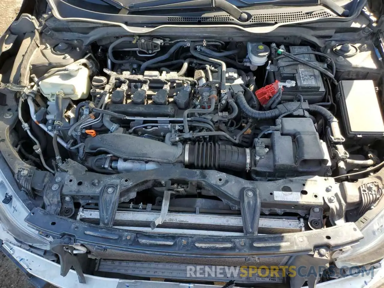 11 fotografías del automóvil dañado 2HGFC1F96MH100295 HONDA CIVIC 2021